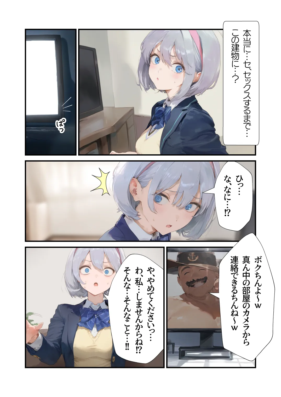 【セックスしないと出られない部屋】美少女でも流石におじさんとHしちゃう説 - 45ページ