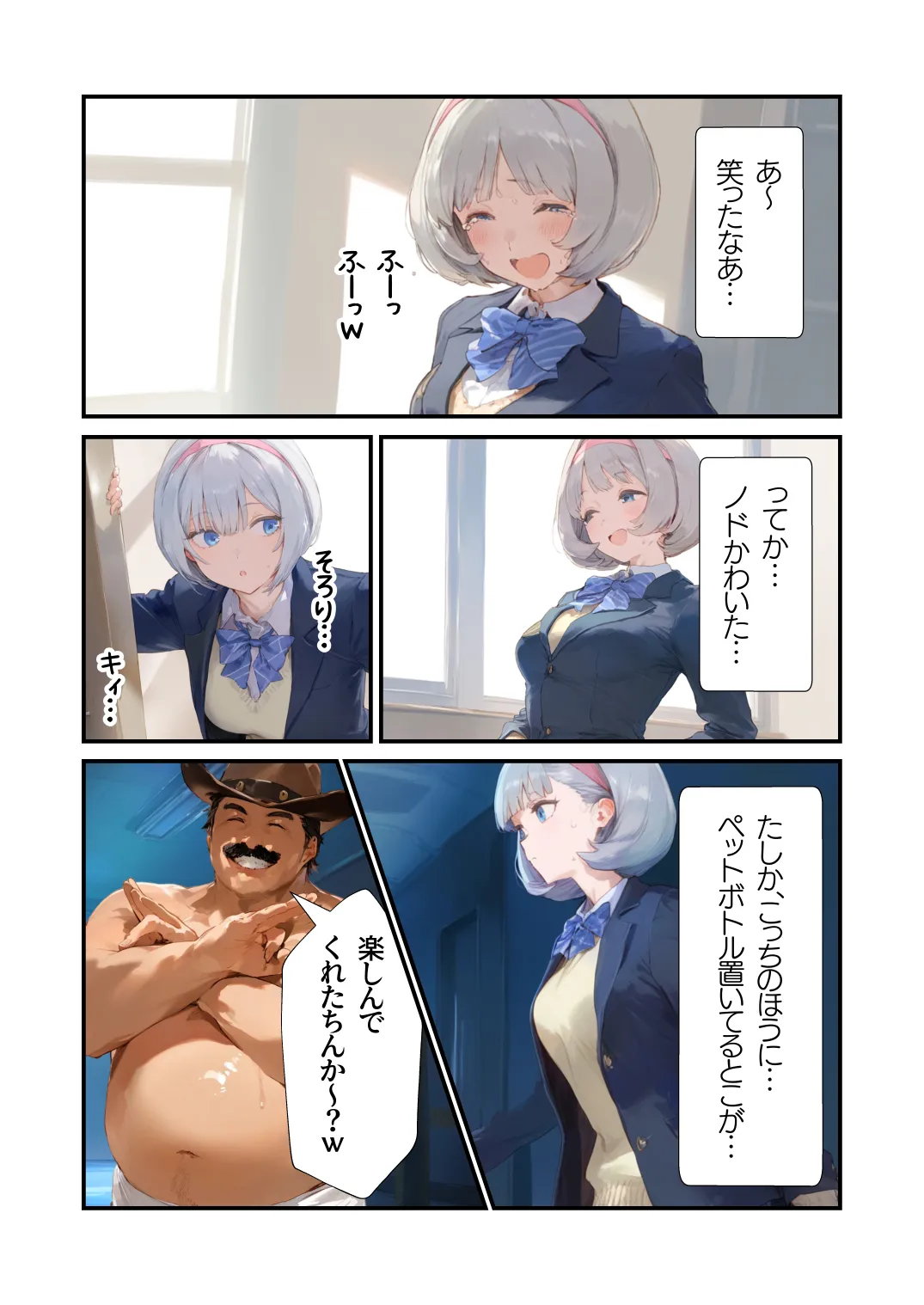 【セックスしないと出られない部屋】美少女でも流石におじさんとHしちゃう説 - 48ページ