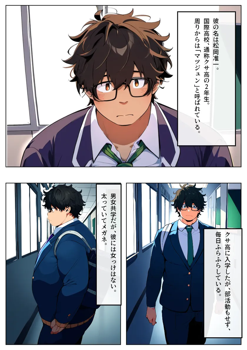 巨乳JKに憑依！リベンジセックスしたらメス堕ちした俺の話 - 1ページ