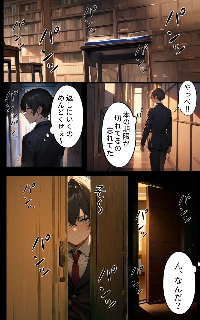 無口な図書子さんは真っ黒な瞳で男性を虜にして食べてます - 8ページ