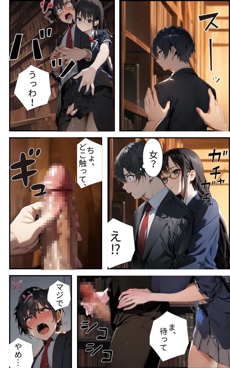 無口な図書子さんは真っ黒な瞳で男性を虜にして食べてます - 13ページ