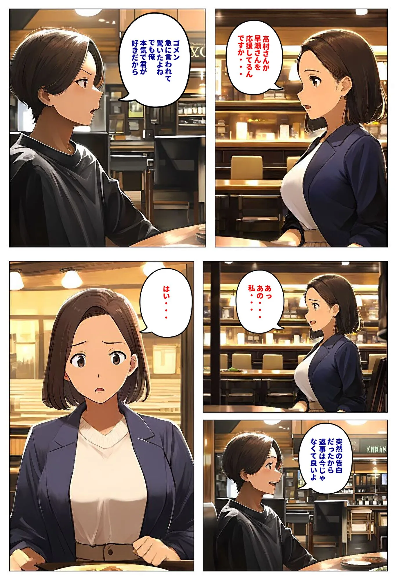 間男の提案に乗って不倫現場を目撃したら、最愛の妻が土下座してセックスのお願いをした。 エピソードゼロ - 3ページ