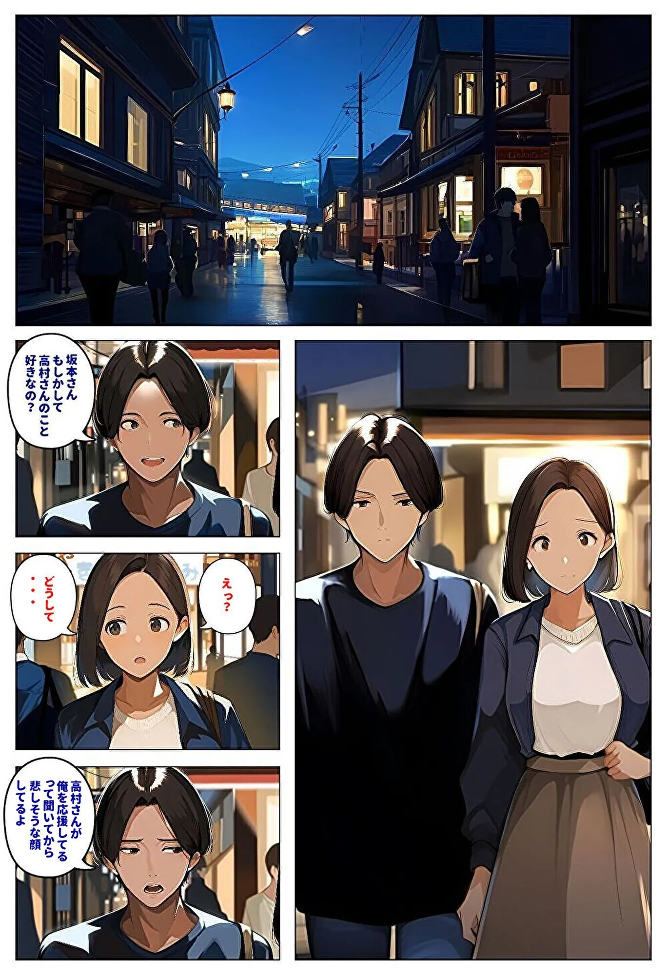 間男の提案に乗って不倫現場を目撃したら、最愛の妻が土下座してセックスのお願いをした。 エピソードゼロ - 4ページ