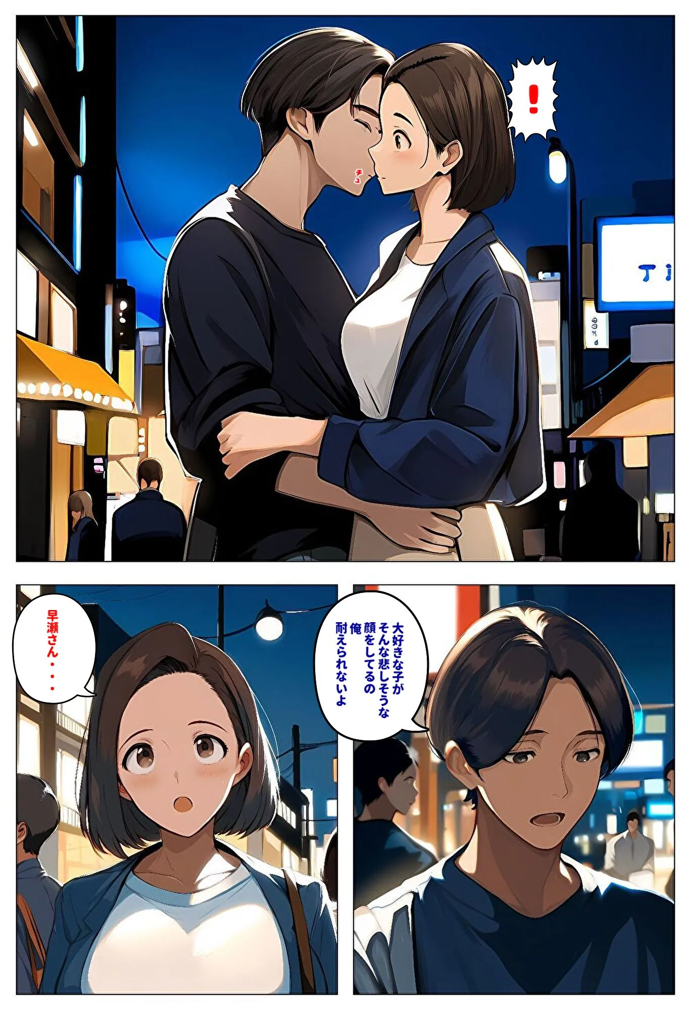 間男の提案に乗って不倫現場を目撃したら、最愛の妻が土下座してセックスのお願いをした。 エピソードゼロ - 6ページ