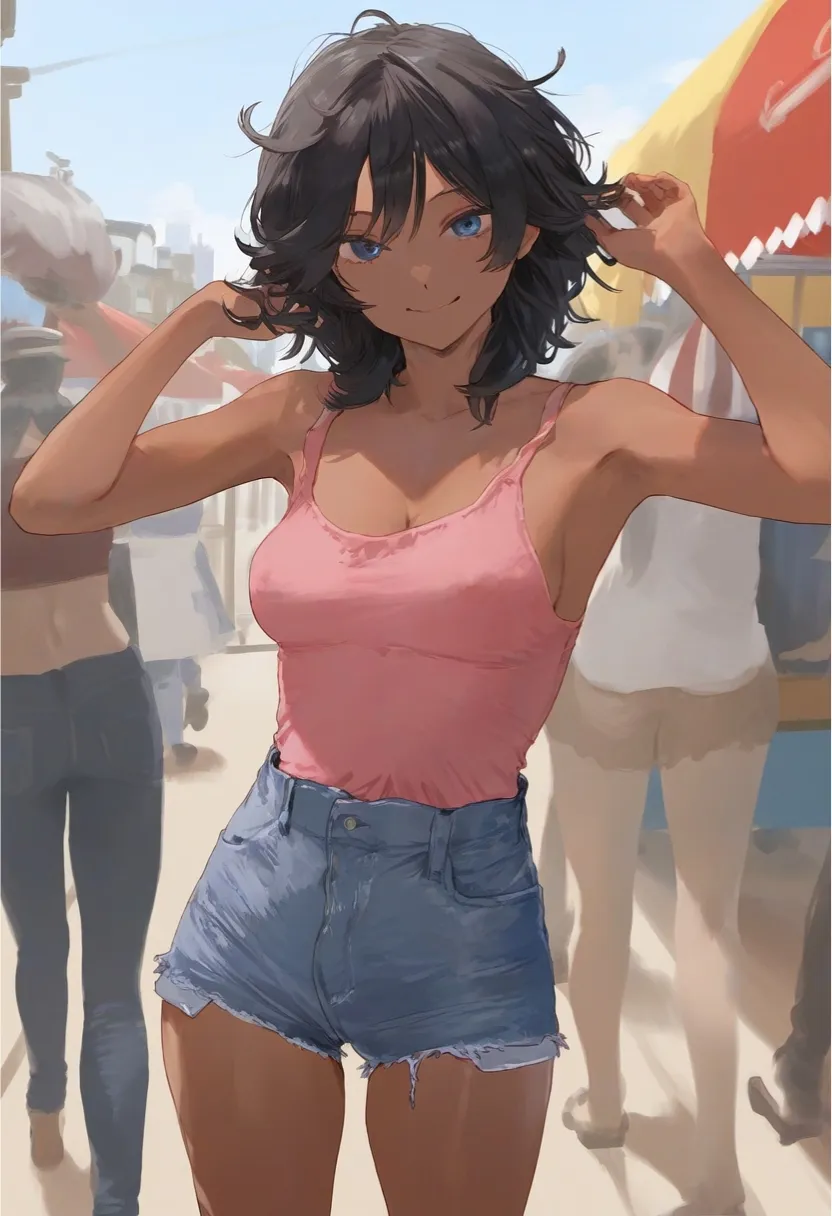 南国で出会った褐色娘と校長が金玉空っぽになるまでエッチするお話 - 28ページ