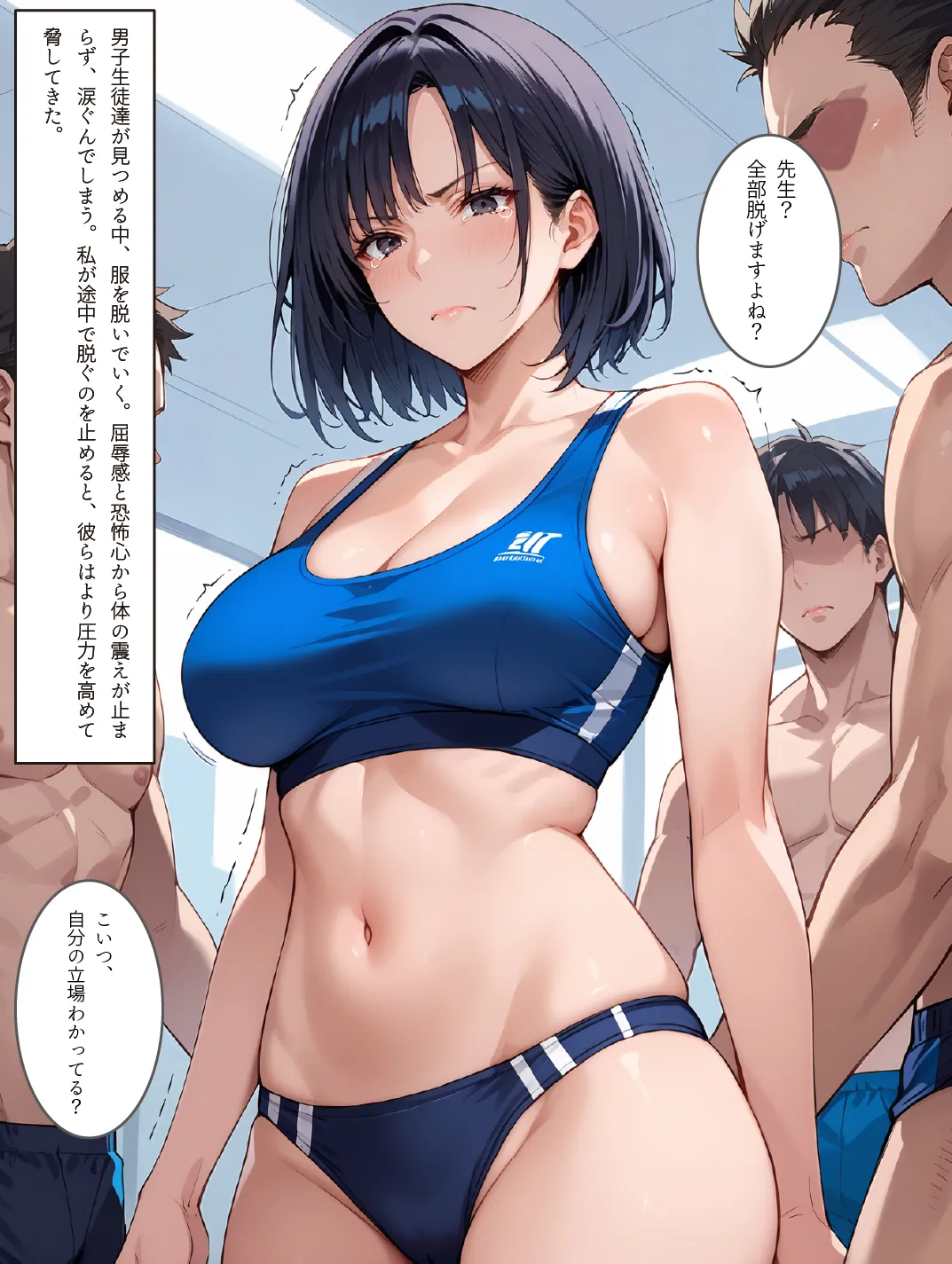 保体教師「佐々木智子」学内人格破壊工程 - 8ページ