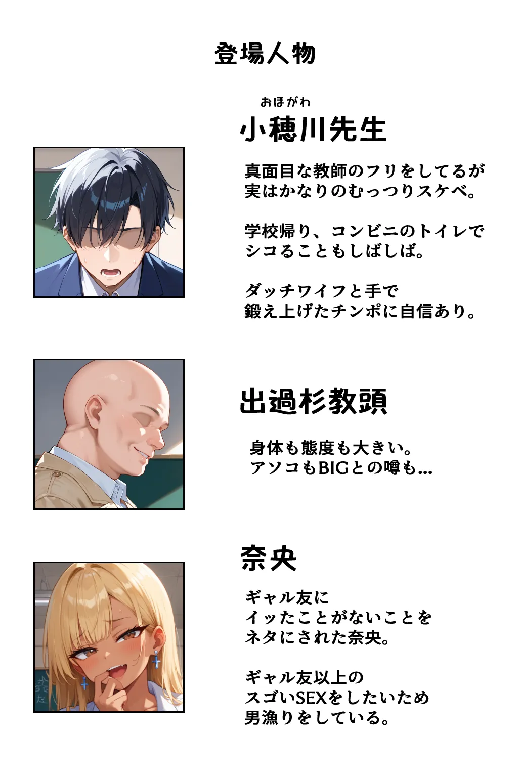 ヤリマンギャル更生計画〜せんせぇ、おちんぽ準備して〜 - 1ページ