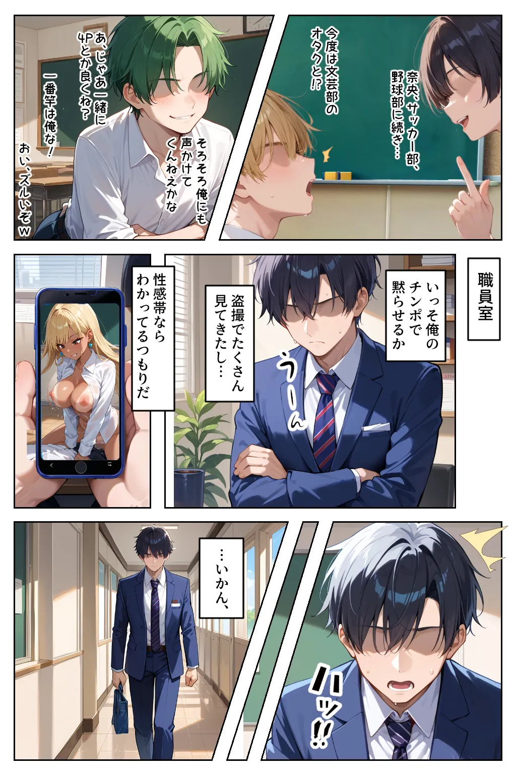 ヤリマンギャル更生計画〜せんせぇ、おちんぽ準備して〜 - 4ページ