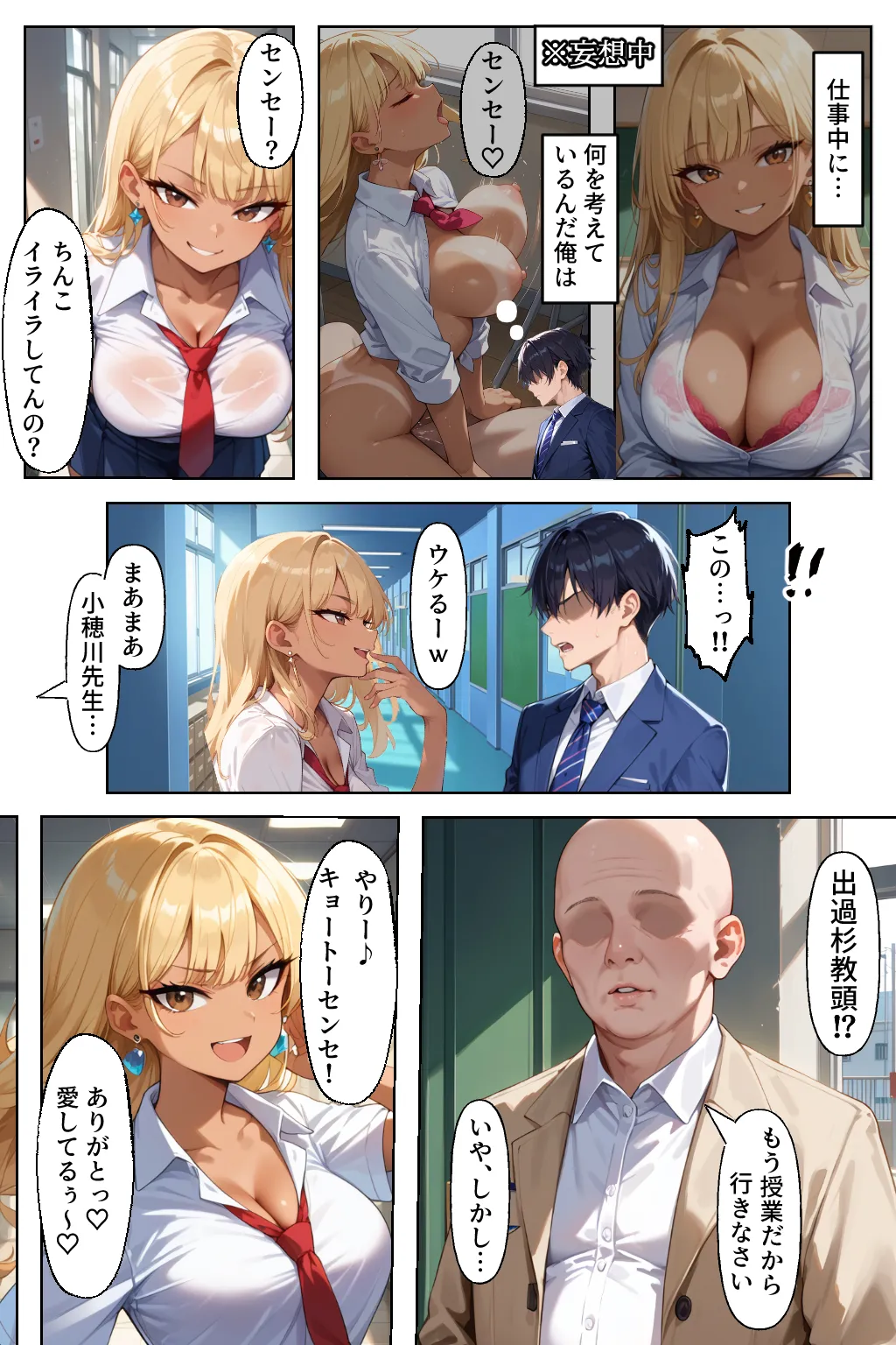 ヤリマンギャル更生計画〜せんせぇ、おちんぽ準備して〜 - 5ページ