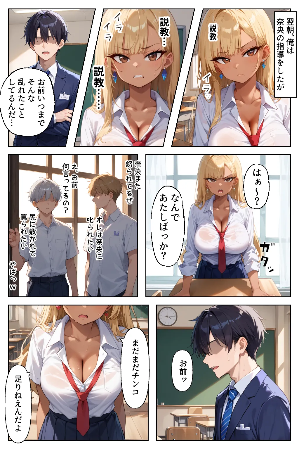 ヤリマンギャル更生計画〜せんせぇ、おちんぽ準備して〜 - 7ページ