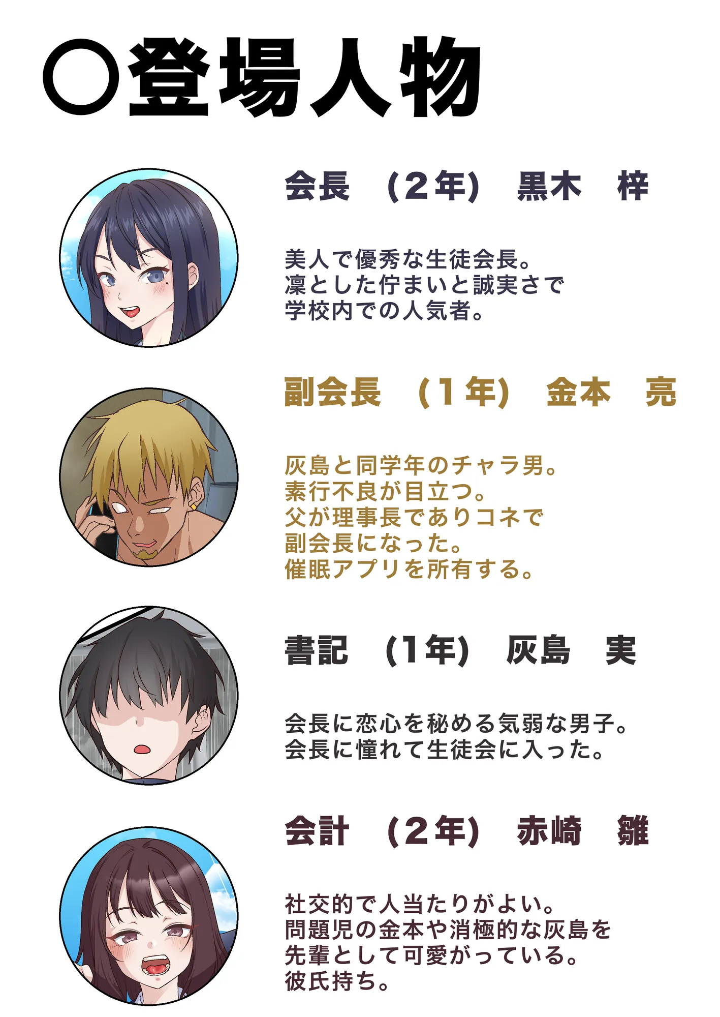 催●チャラ男と寝取られ生徒会 NTR2 - 2ページ