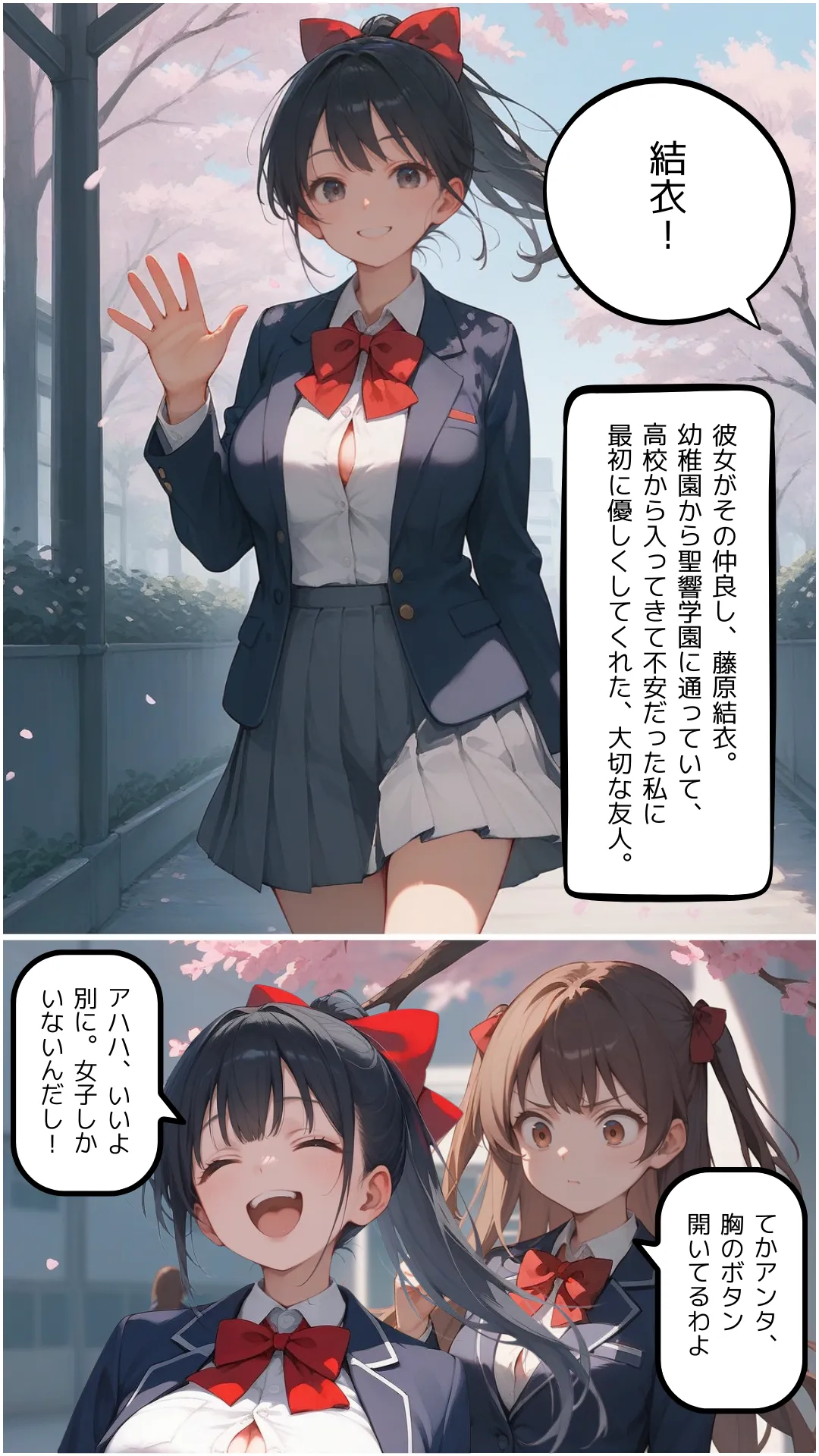 少女と悪魔の淫宗学園（Immoreligion） - 3ページ