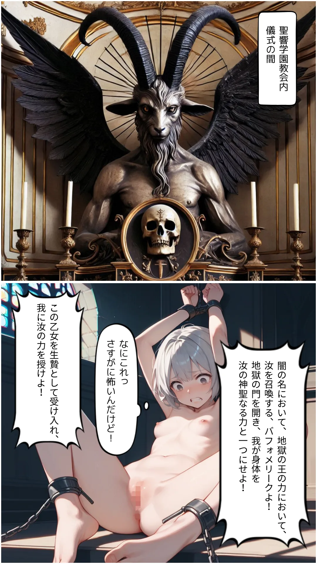 少女と悪魔の淫宗学園（Immoreligion） - 24ページ