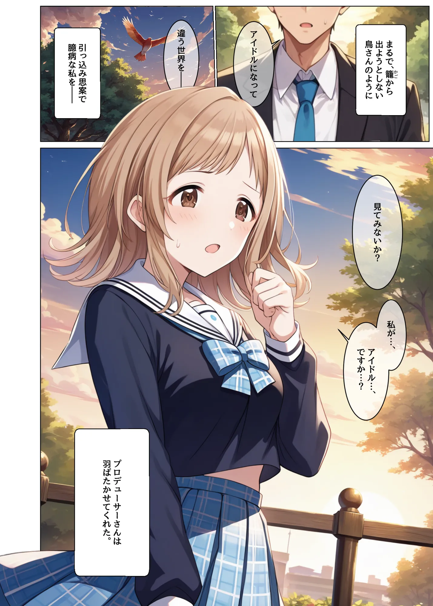 アイドルがプロデューサーと性接待の練習する話 - 2ページ