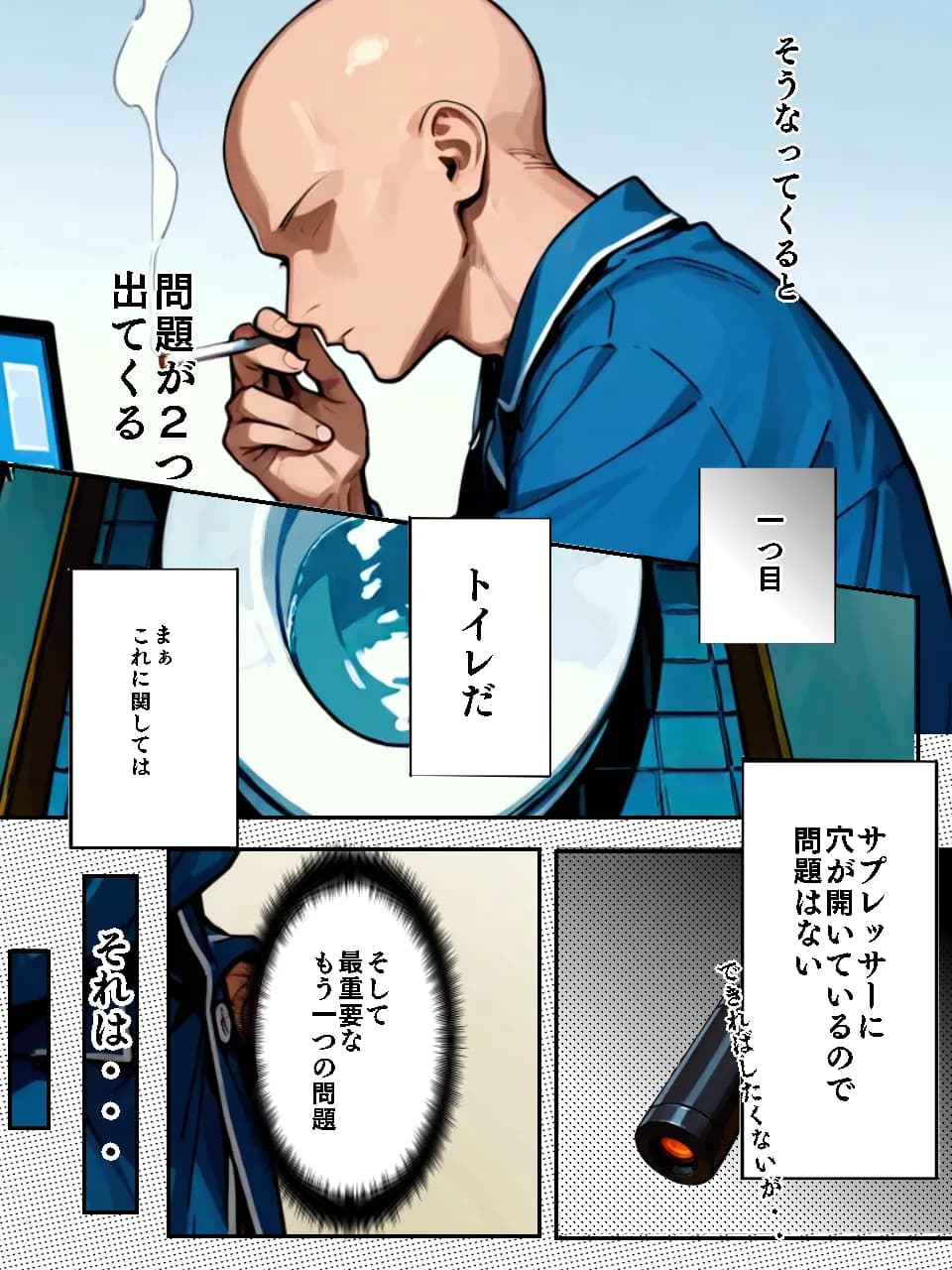 股間にサプレッサーを付けたら転生した件 - 5ページ