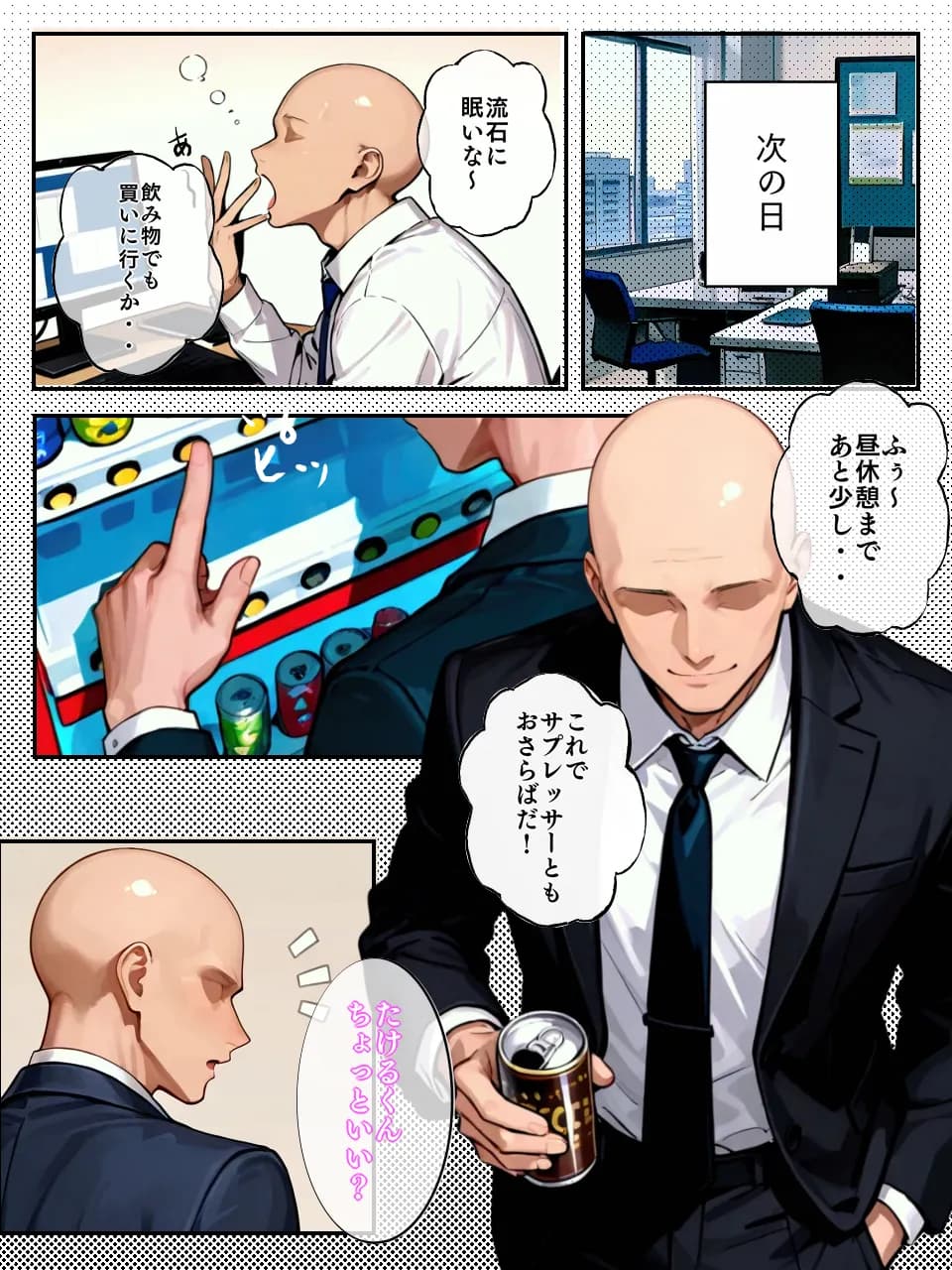 股間にサプレッサーを付けたら転生した件 - 8ページ