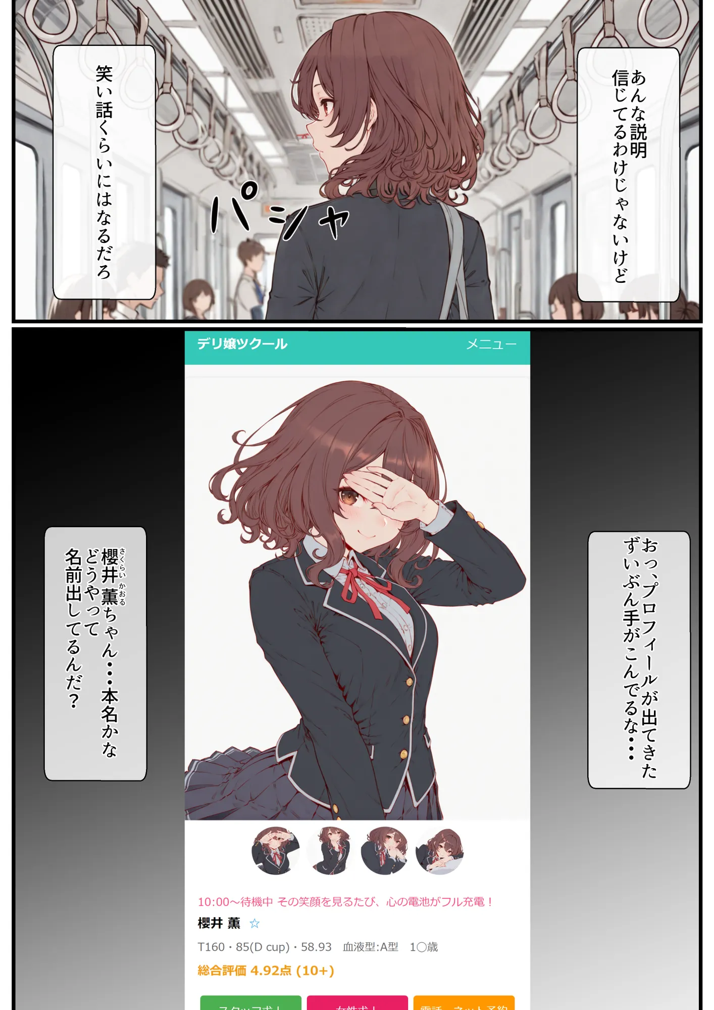 デリ嬢ツクール 〜街で見かけた美人母娘で童貞卒業？！〜 - 7ページ