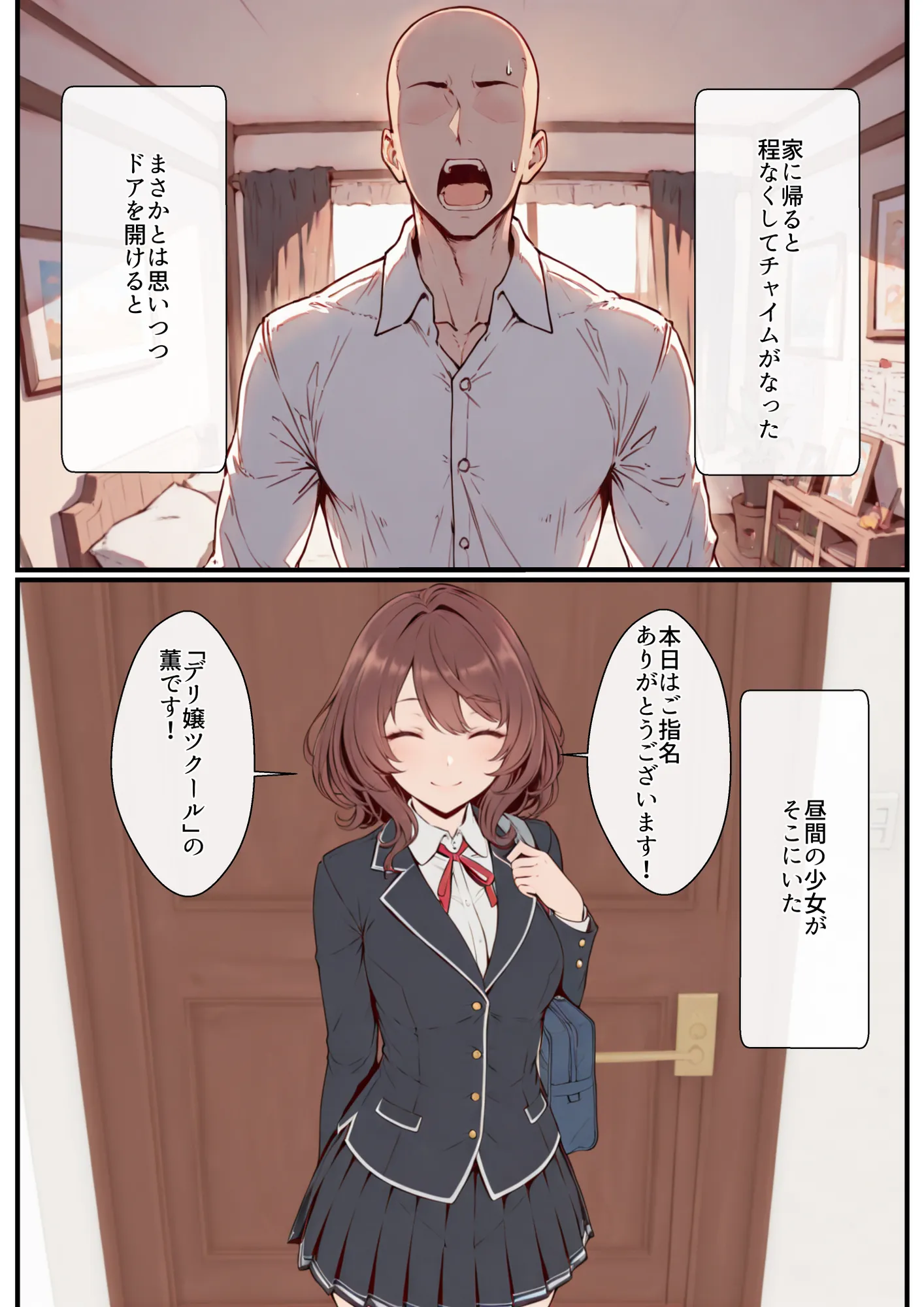 デリ嬢ツクール 〜街で見かけた美人母娘で童貞卒業？！〜 - 9ページ