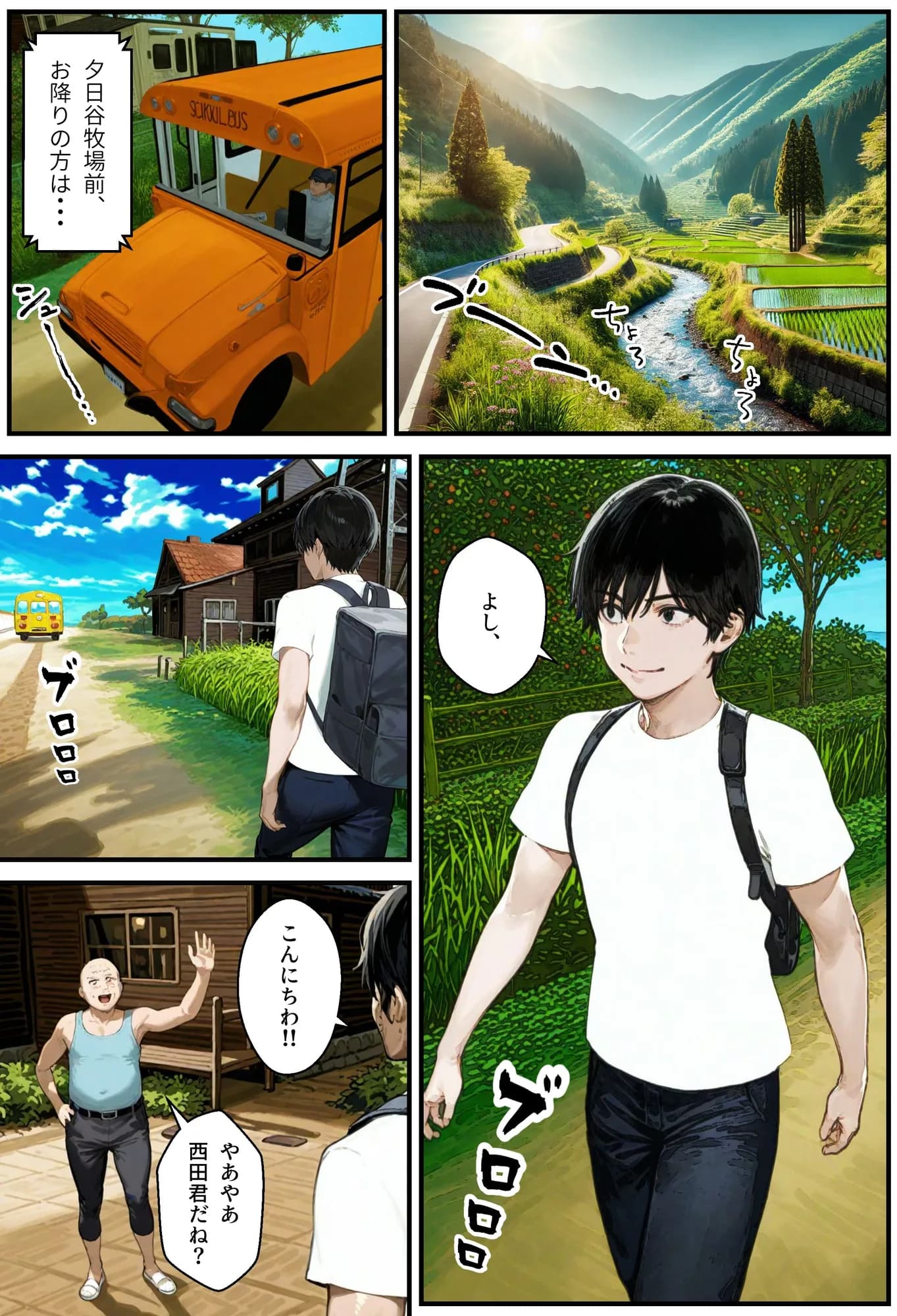 牛娘搾乳体験記 - 1ページ