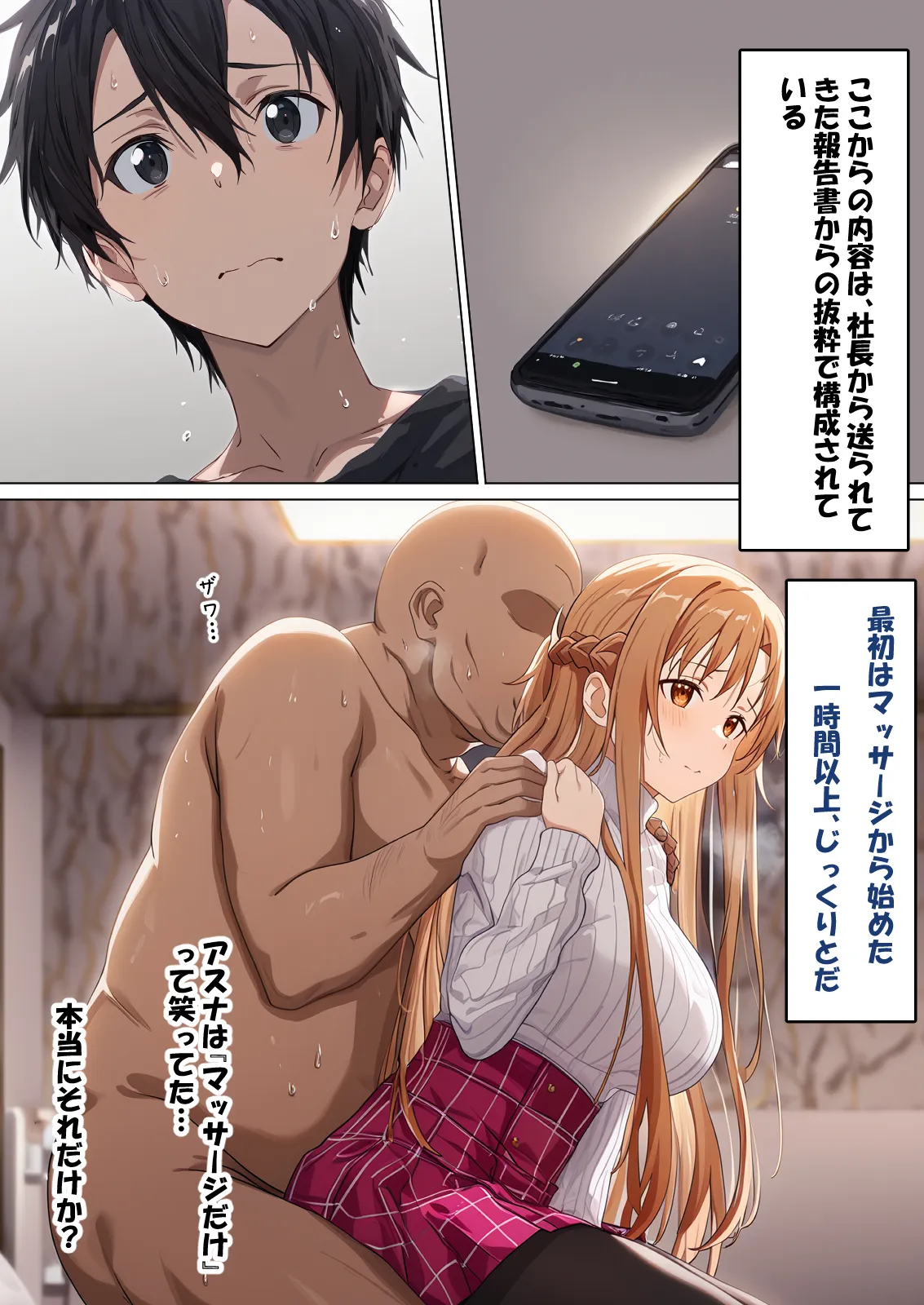 寝取られ堕ちるヒロイン SA〇 アスナ4 -借金で嫁を貸出す話2- - 32ページ