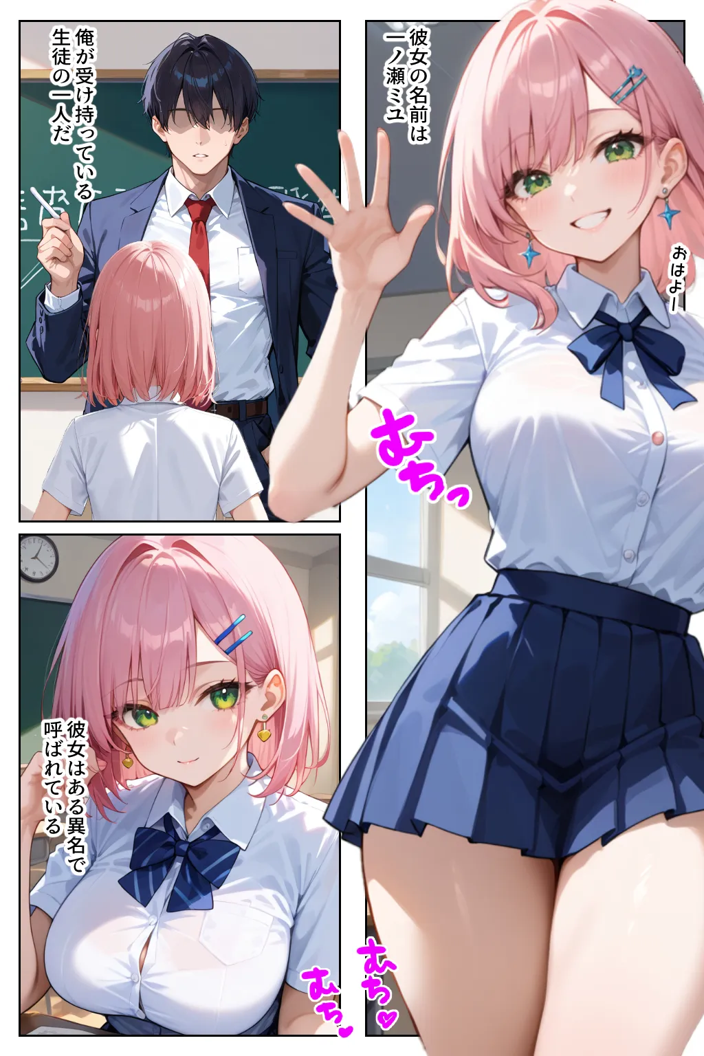 ラッキースケベから始まる超ドジっ子ギャルといちゃラブセックス - 1ページ