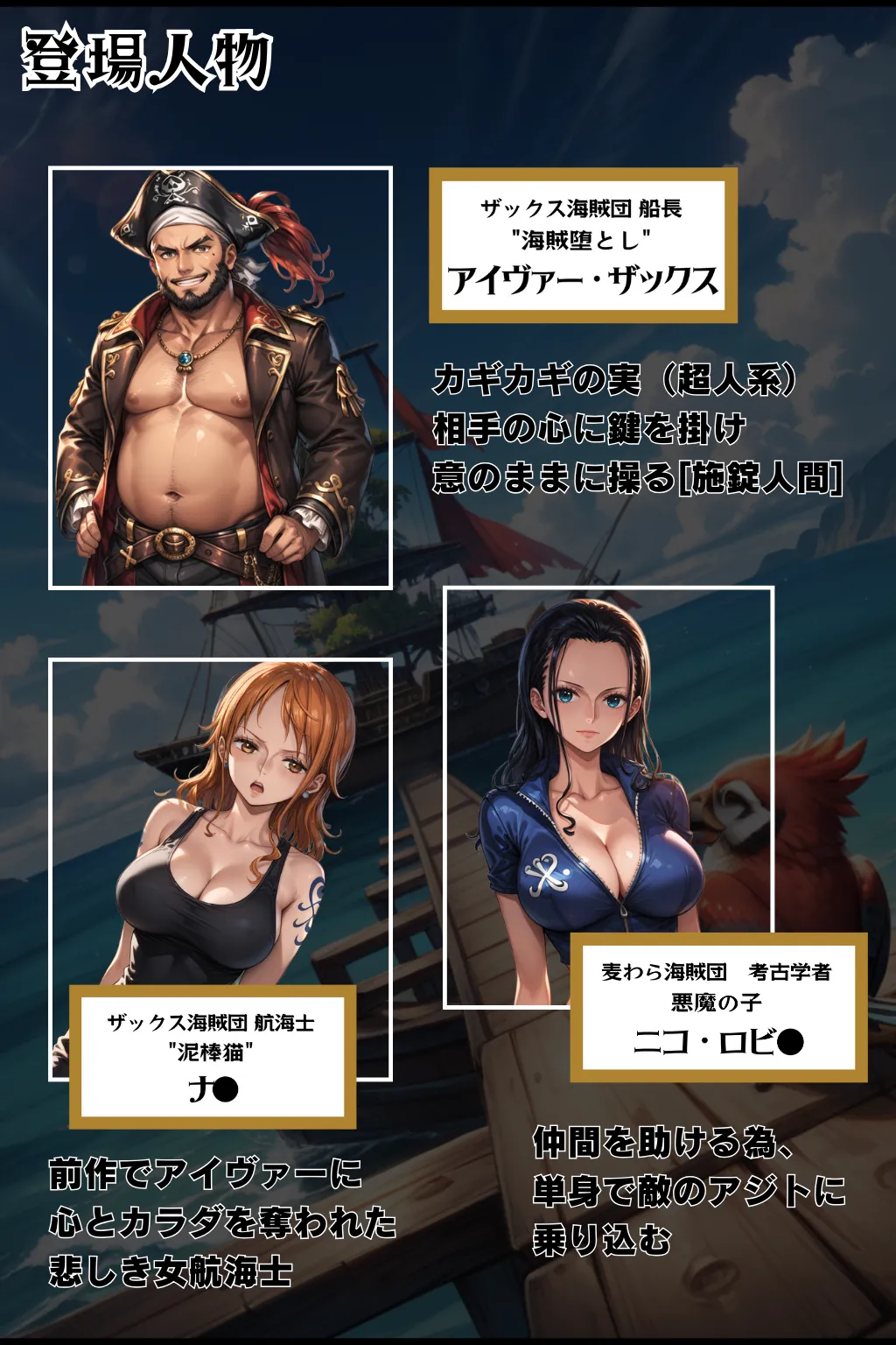 巨乳海賊狩り 2 〜三角木馬乱れ咲く百花繚乱〜 - 2ページ