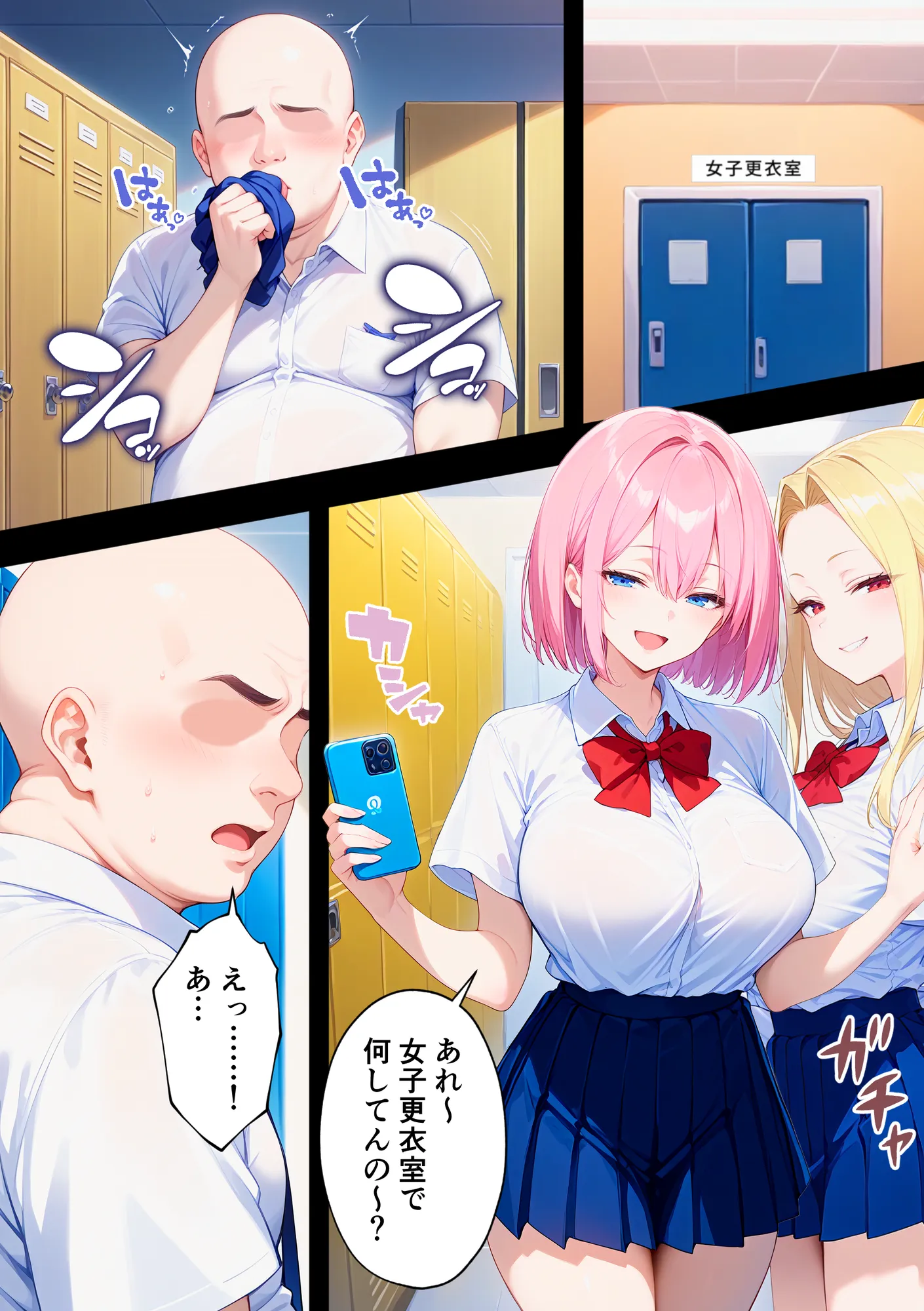 俺をいじめる性悪女たちに催●アプリで復讐してハーレムを作る話 - 4ページ