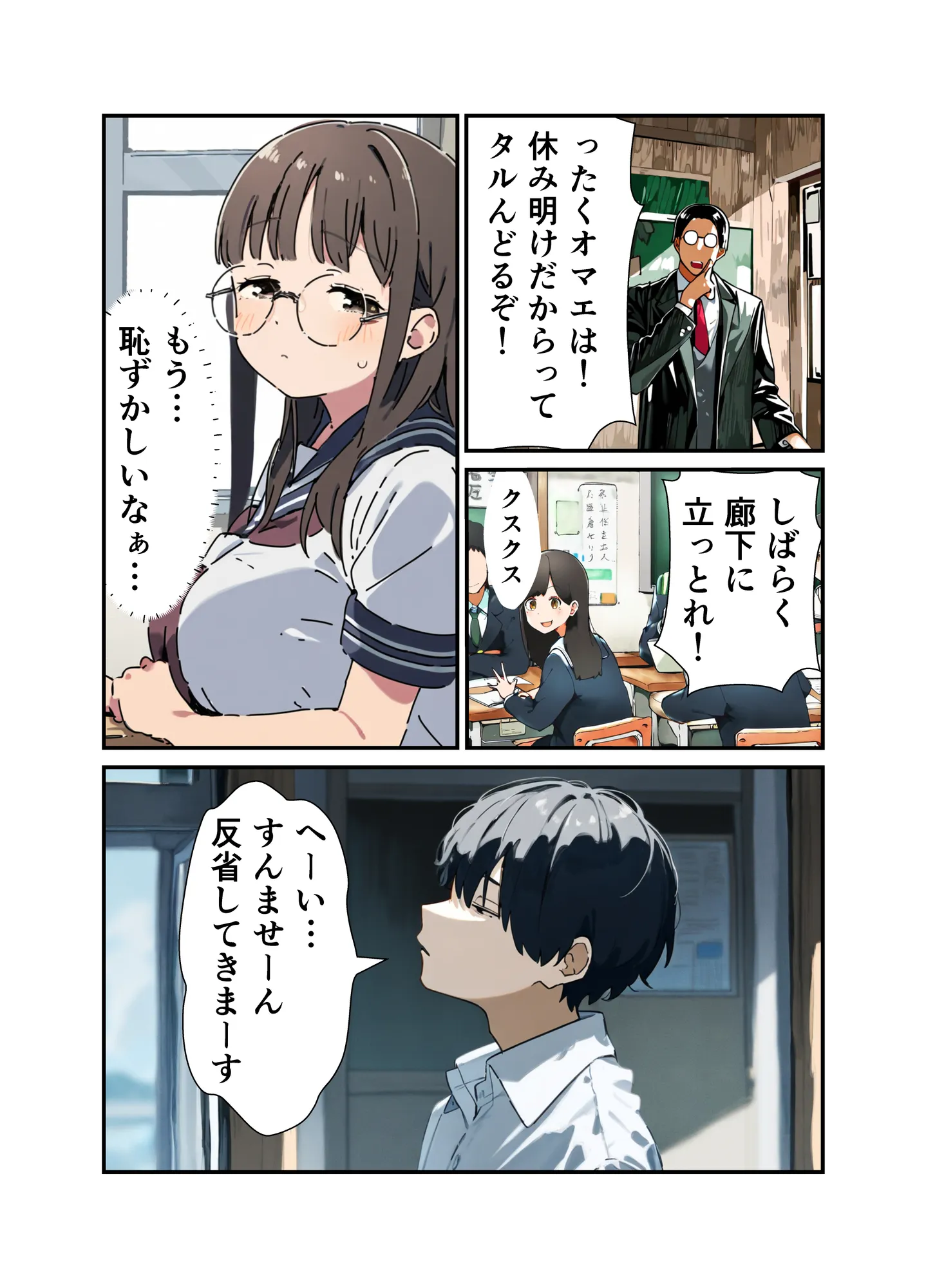 俺の委員長が明日寝取られます - 2ページ