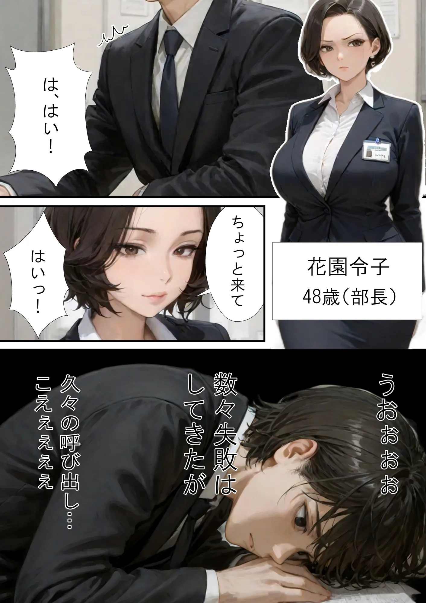 勤務中とのギャップに勃起不可避！仕事で失敗ばかりの俺が人妻上司（48）と残業したら濡れ濡れセックス始まった話 - 2ページ