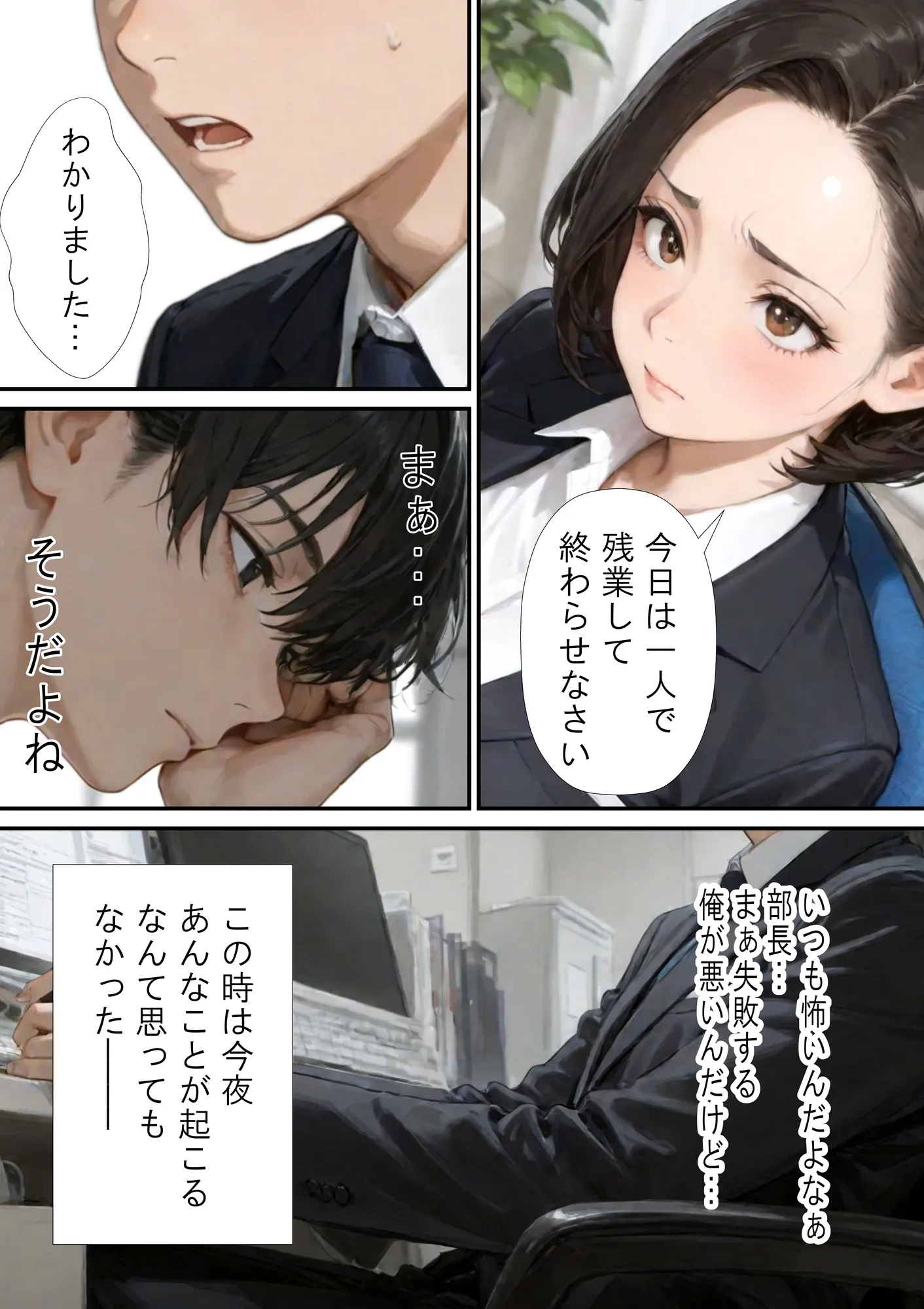 勤務中とのギャップに勃起不可避！仕事で失敗ばかりの俺が人妻上司（48）と残業したら濡れ濡れセックス始まった話 - 4ページ
