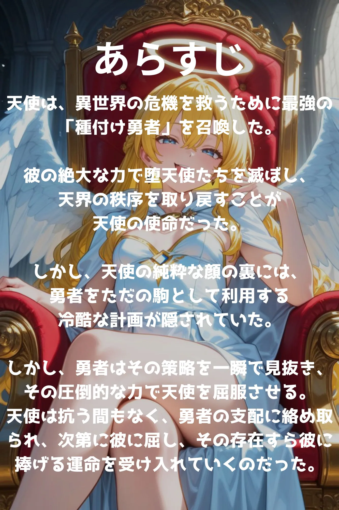 傲慢な大天使様がチン棒に服従した件【全Pセリフあり】 - 10ページ