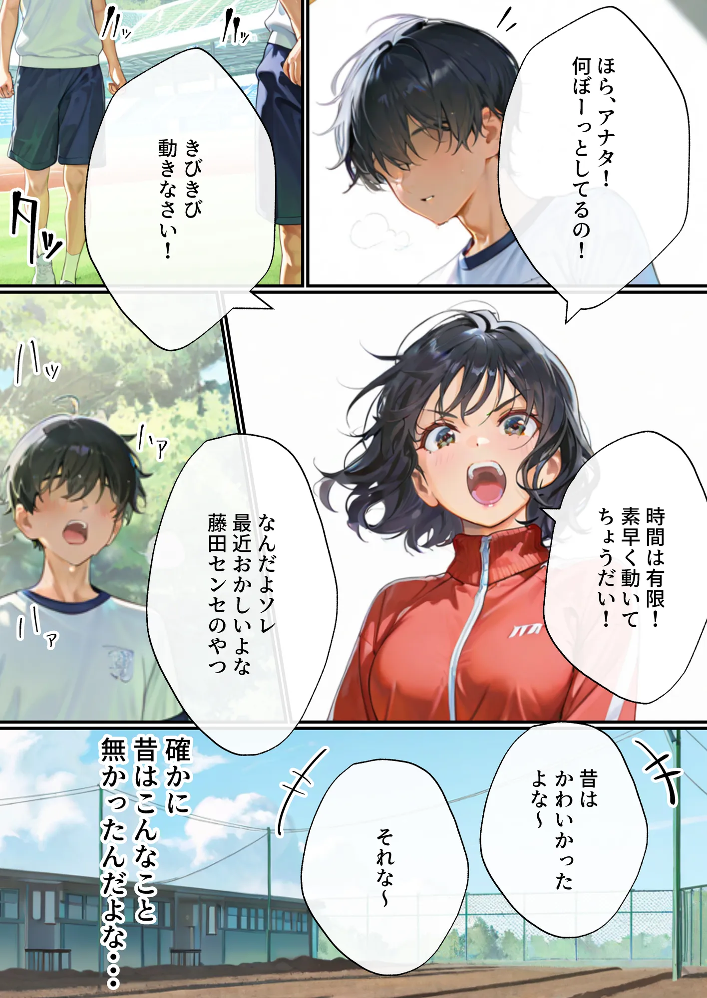 不妊に悩む人妻女体育教師と100回イけば赤ちゃんがデキる鬼絶頂妊活マッサージ - 2ページ