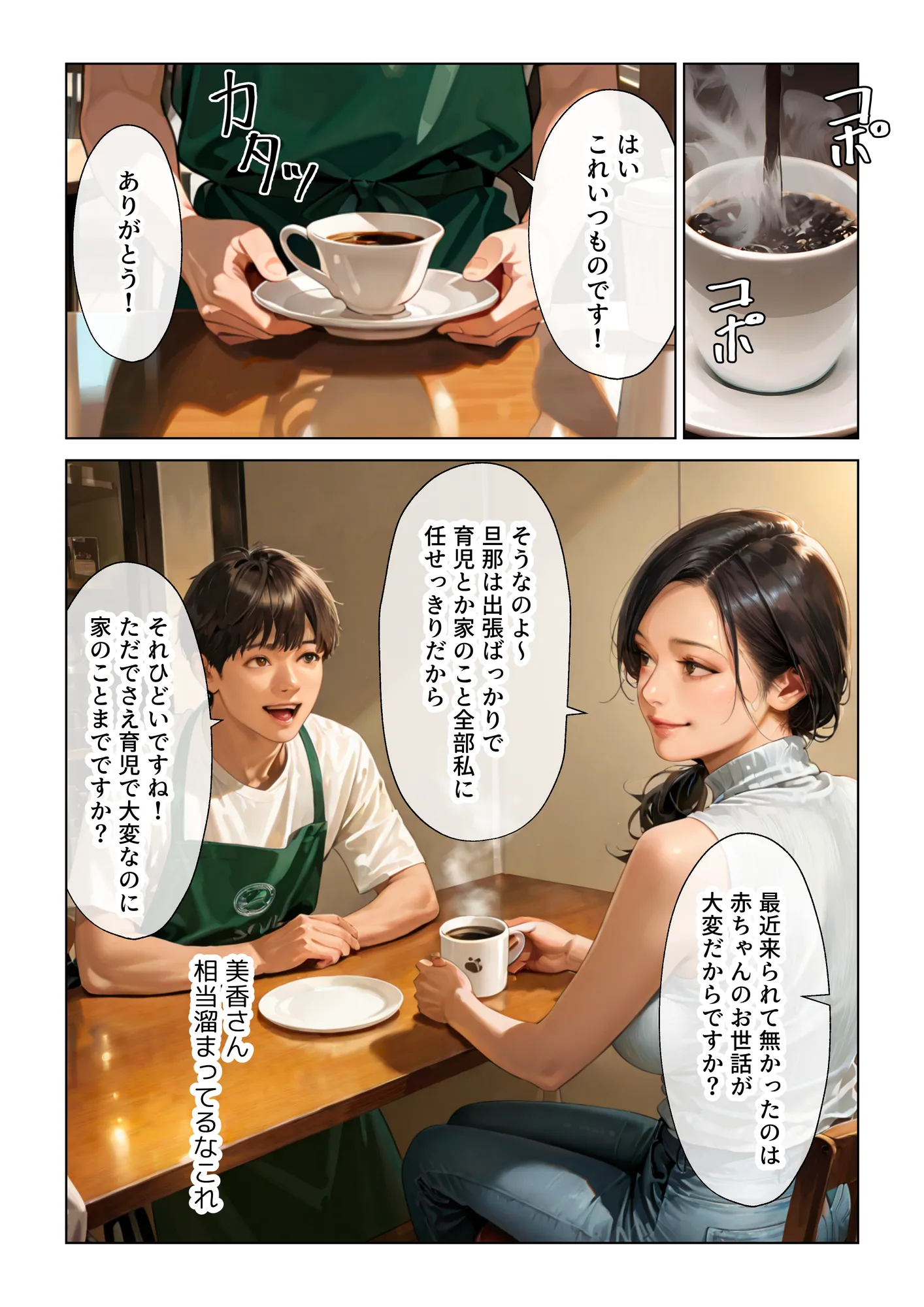 特濃授乳人妻狩り〜美香編〜 - 23ページ