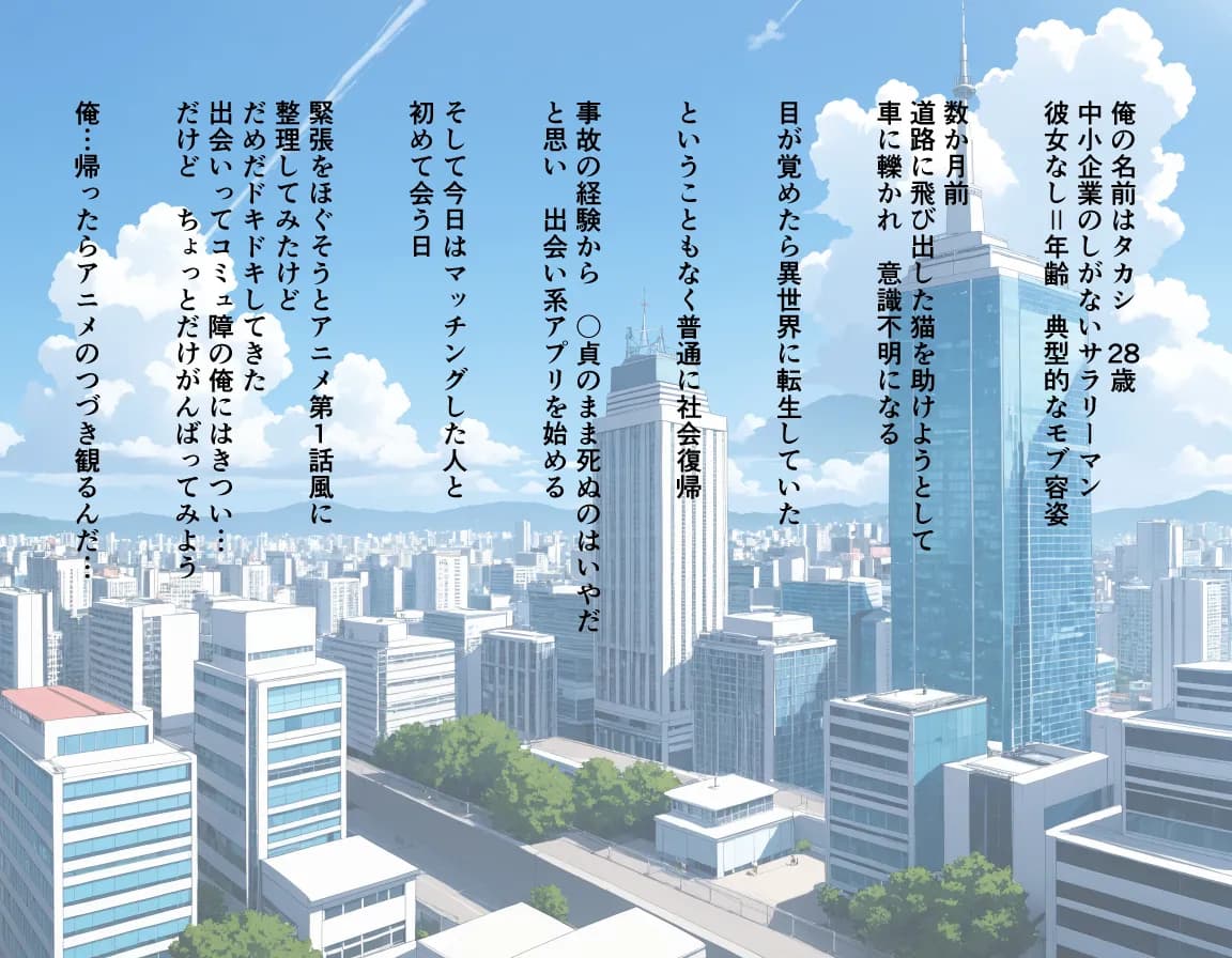 異世界転生はできなかったけどマッチングした相手が純真美女で最高な話。 - 2ページ