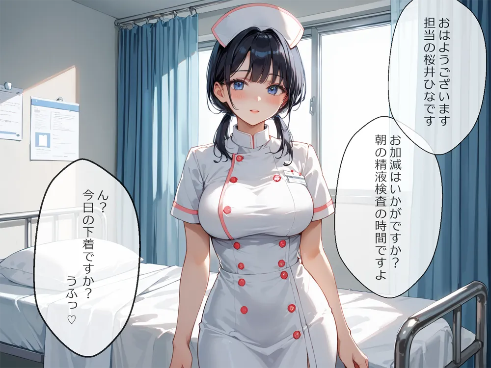 【孕ませクリニック】爆乳ナースのご奉仕ディープキス中出し看護〜妊娠させるまで退院できない僕のやりまくり入院日記〜 - 4ページ