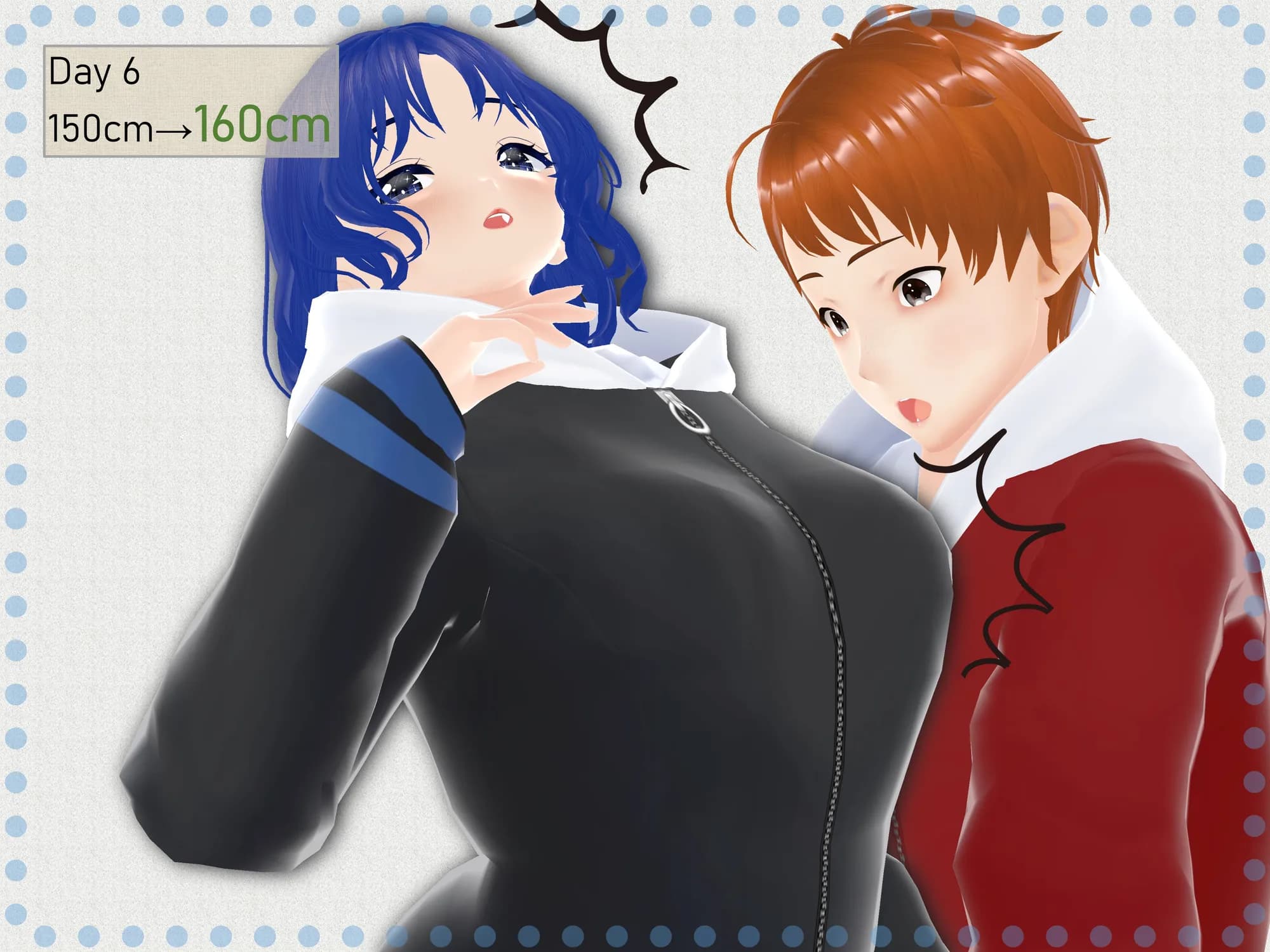 女子だけ成長 男子を追い抜く 成長音〜あまあま彼女編〜 - 27ページ