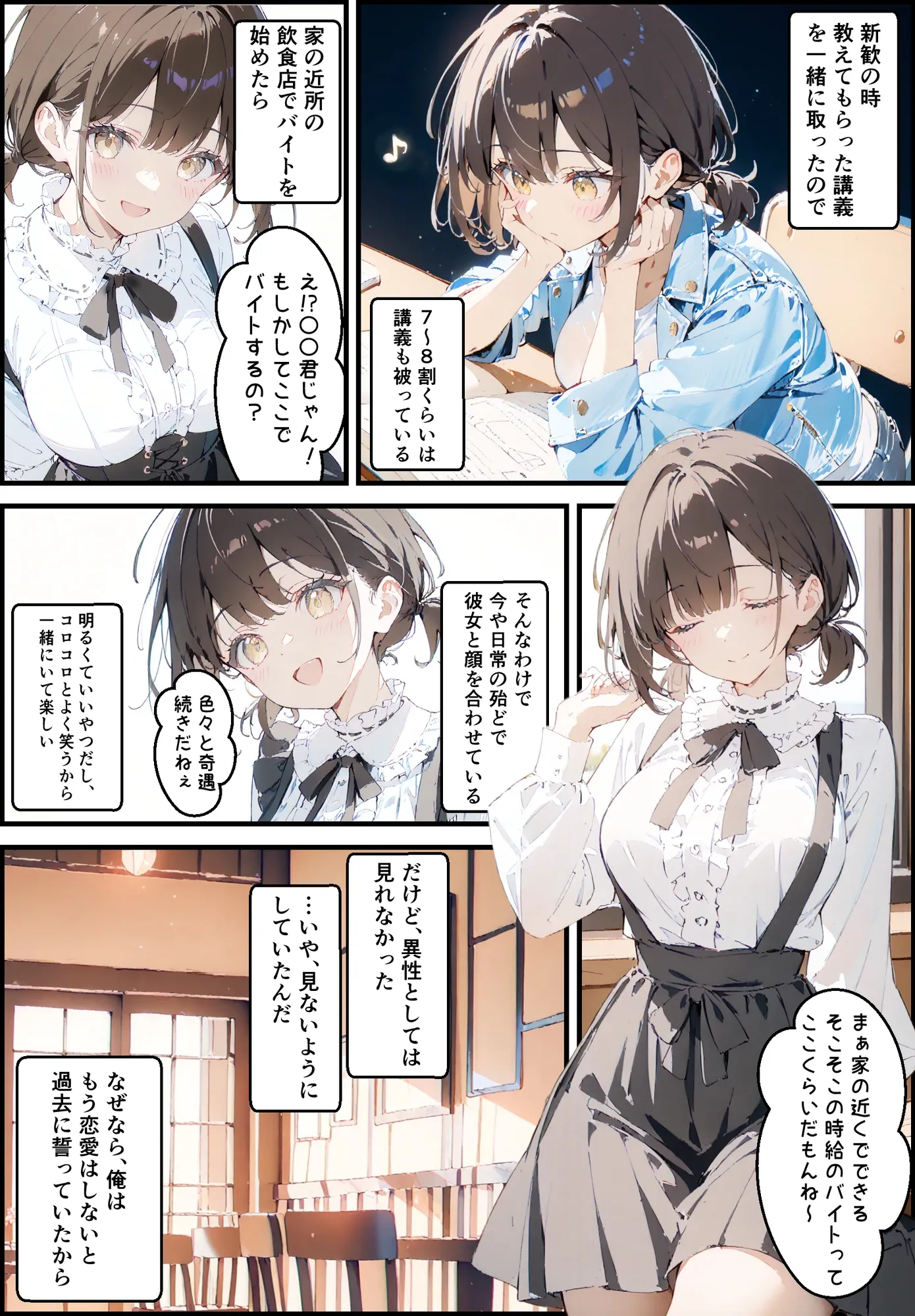 隣に住んでる大学の同期と甘々初えっち - 3ページ