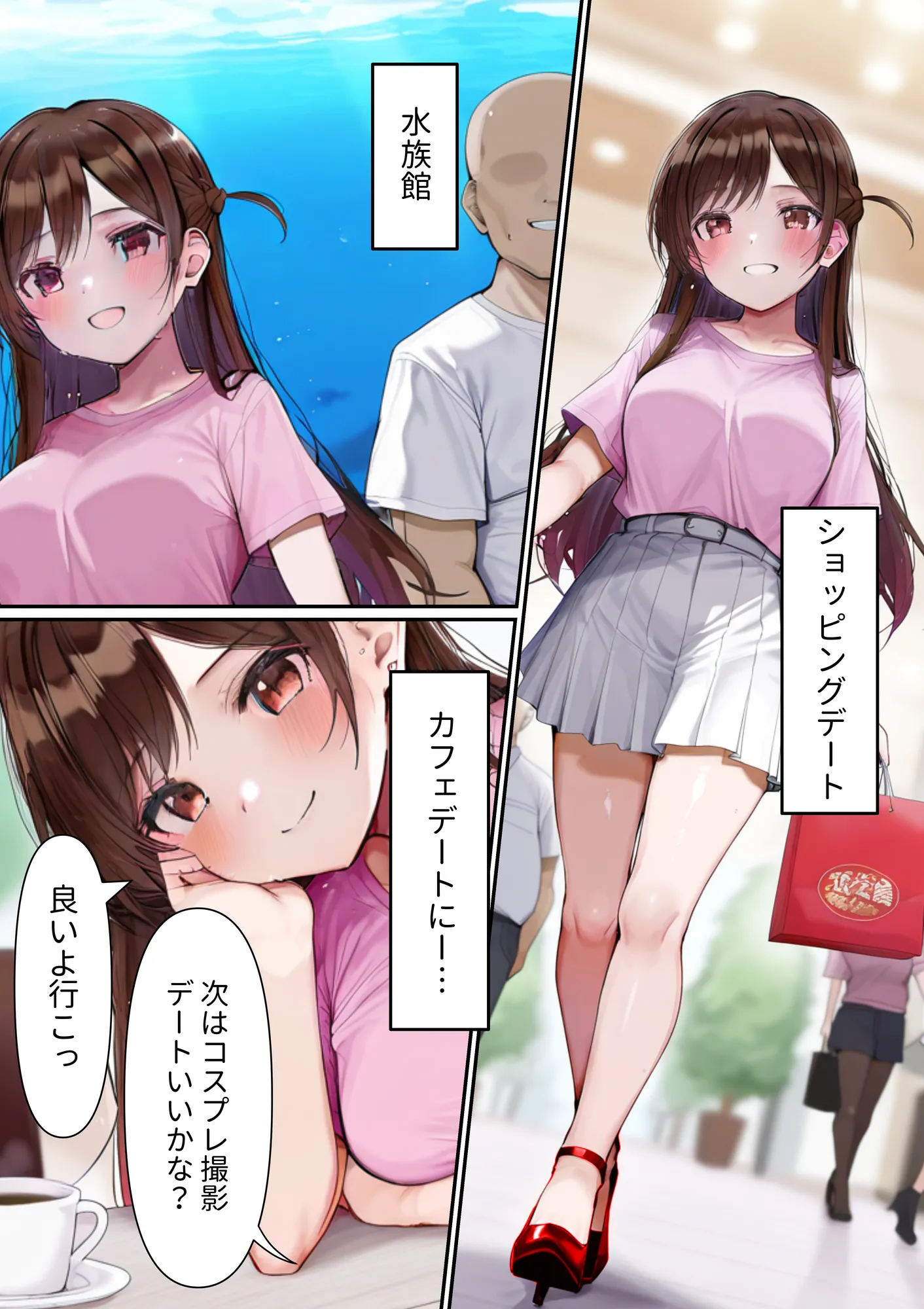 レンタル彼女 快楽洗脳 - 4ページ