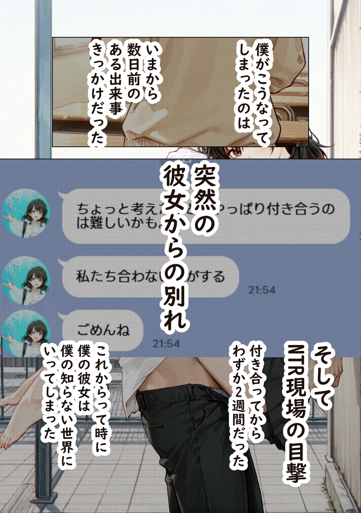 催〇支配されたクラスメイトの委員長で童貞卒業する話 - 3ページ