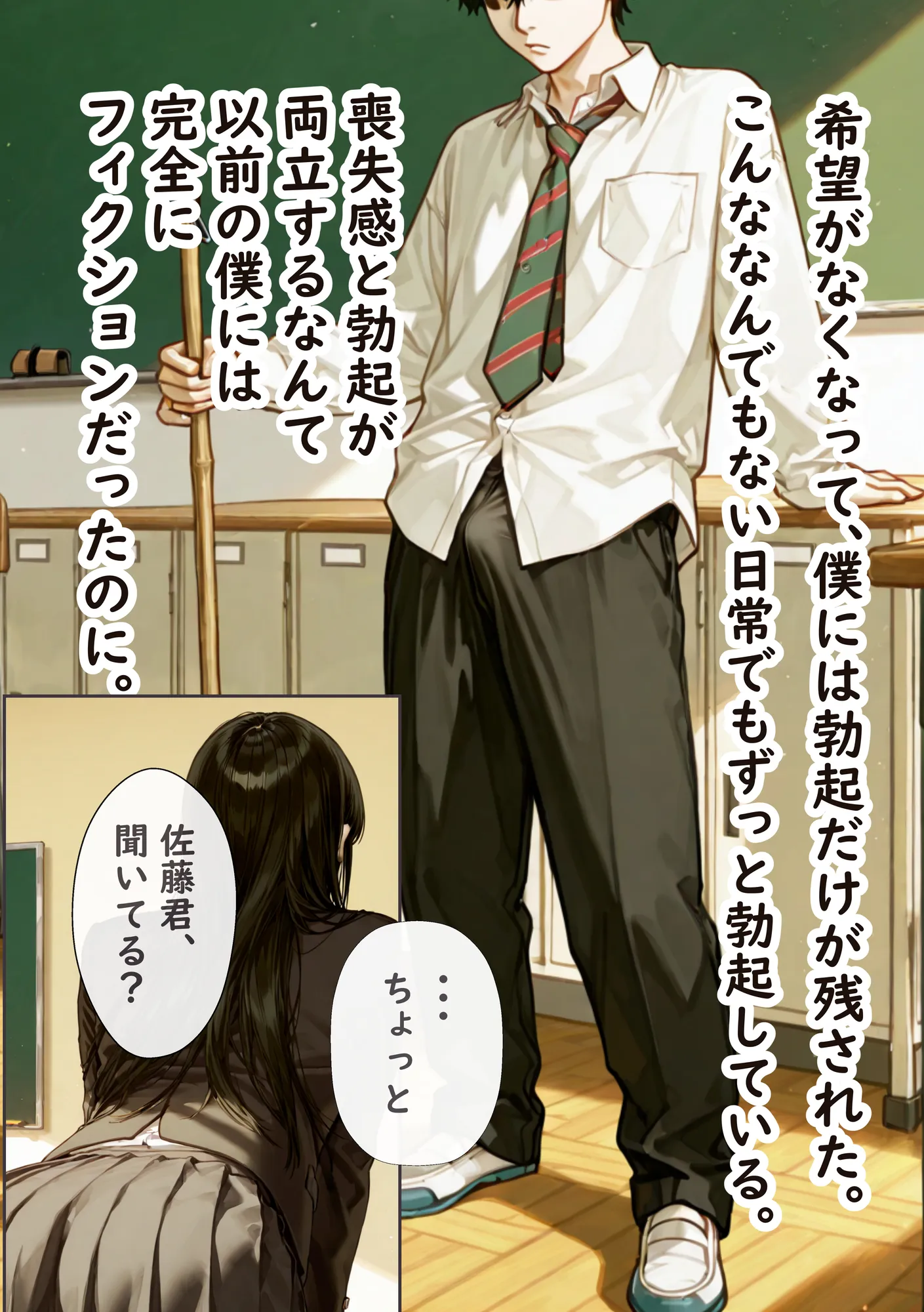 催〇支配されたクラスメイトの委員長で童貞卒業する話 - 4ページ