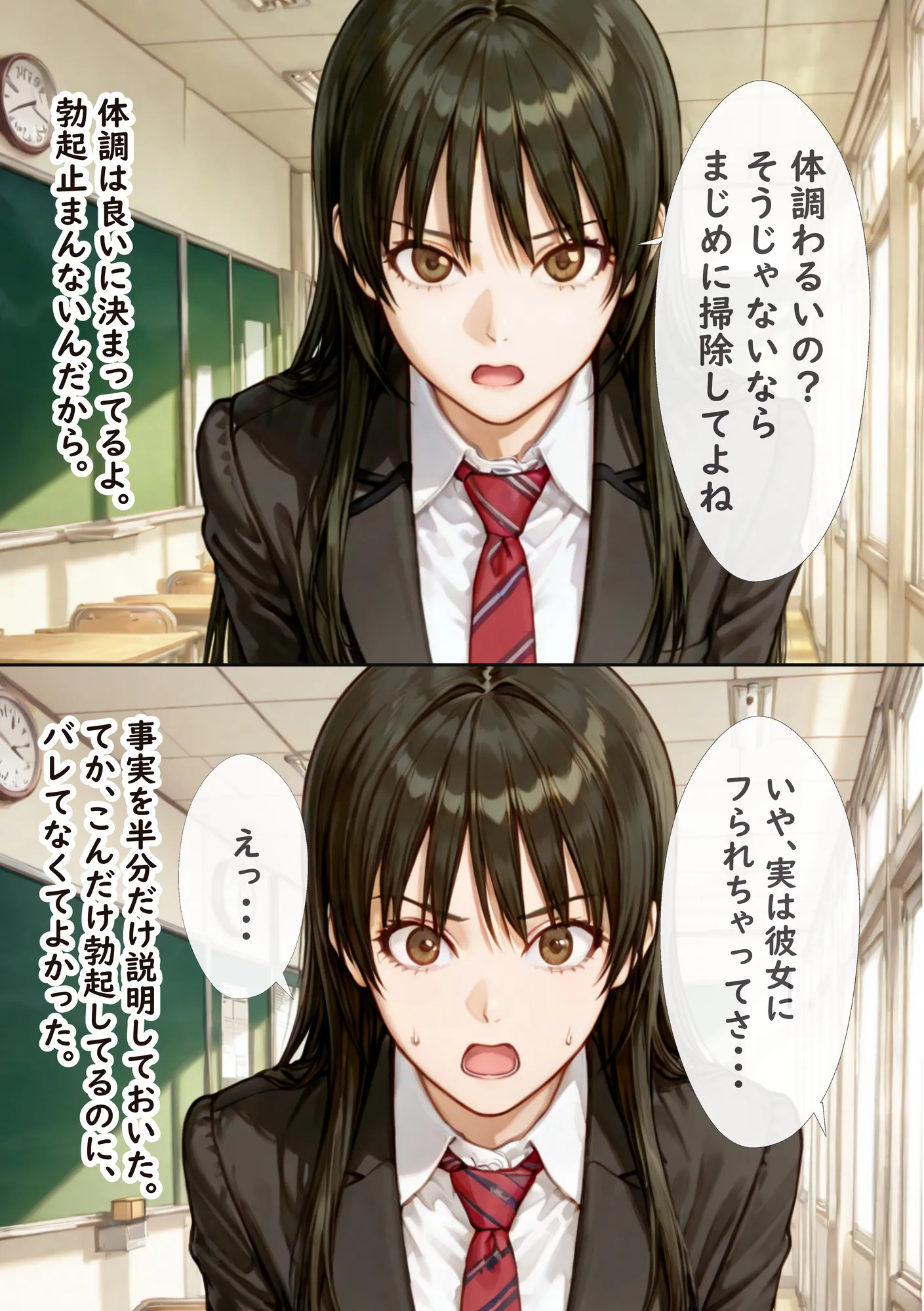 催〇支配されたクラスメイトの委員長で童貞卒業する話 - 6ページ