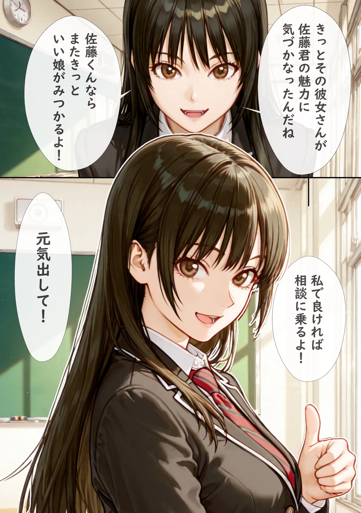 催〇支配されたクラスメイトの委員長で童貞卒業する話 - 8ページ