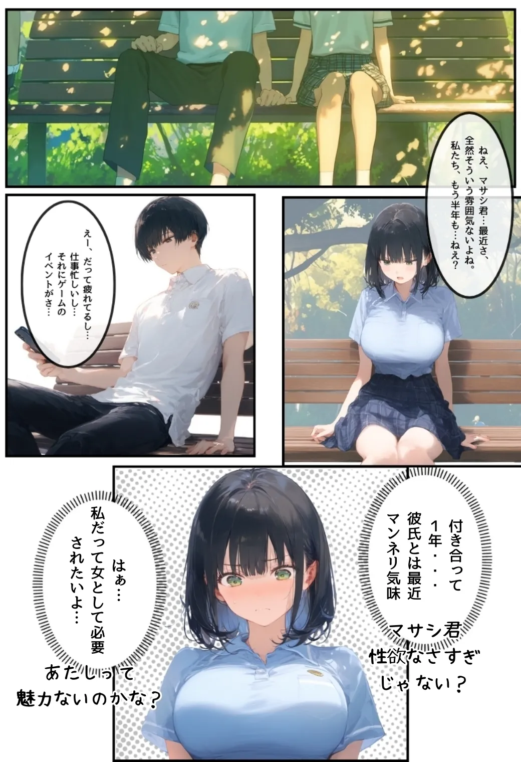 とんでも!ボッキーマン。〜彼氏の前で彼女を寝取ってボッキー!の巻〜 - 3ページ