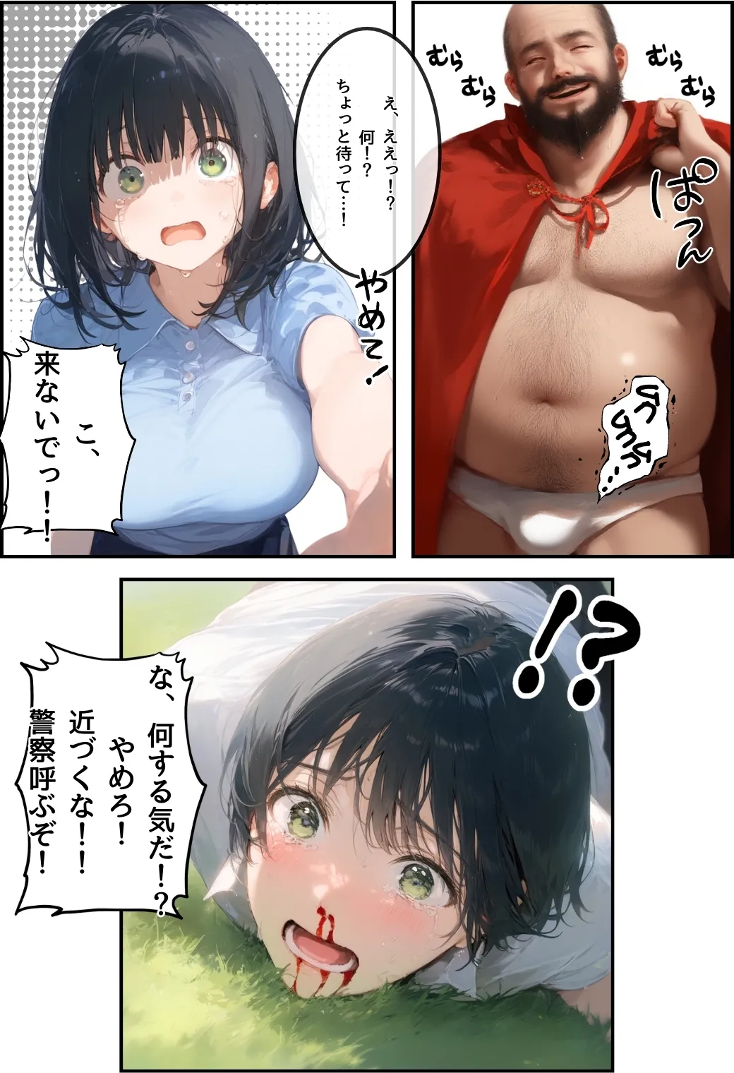 とんでも!ボッキーマン。〜彼氏の前で彼女を寝取ってボッキー!の巻〜 - 12ページ