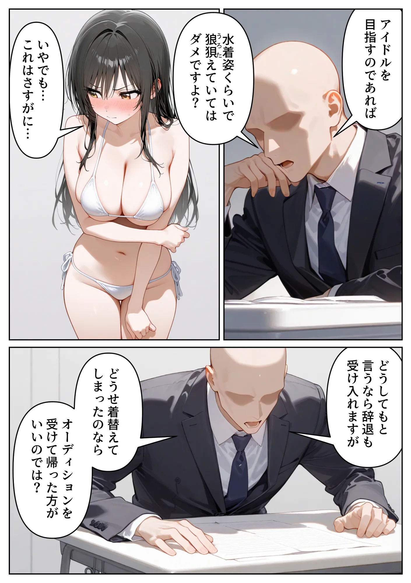 恥辱！屈辱！ヤりすぎアイドルオーディション 古手川〇編 - 10ページ