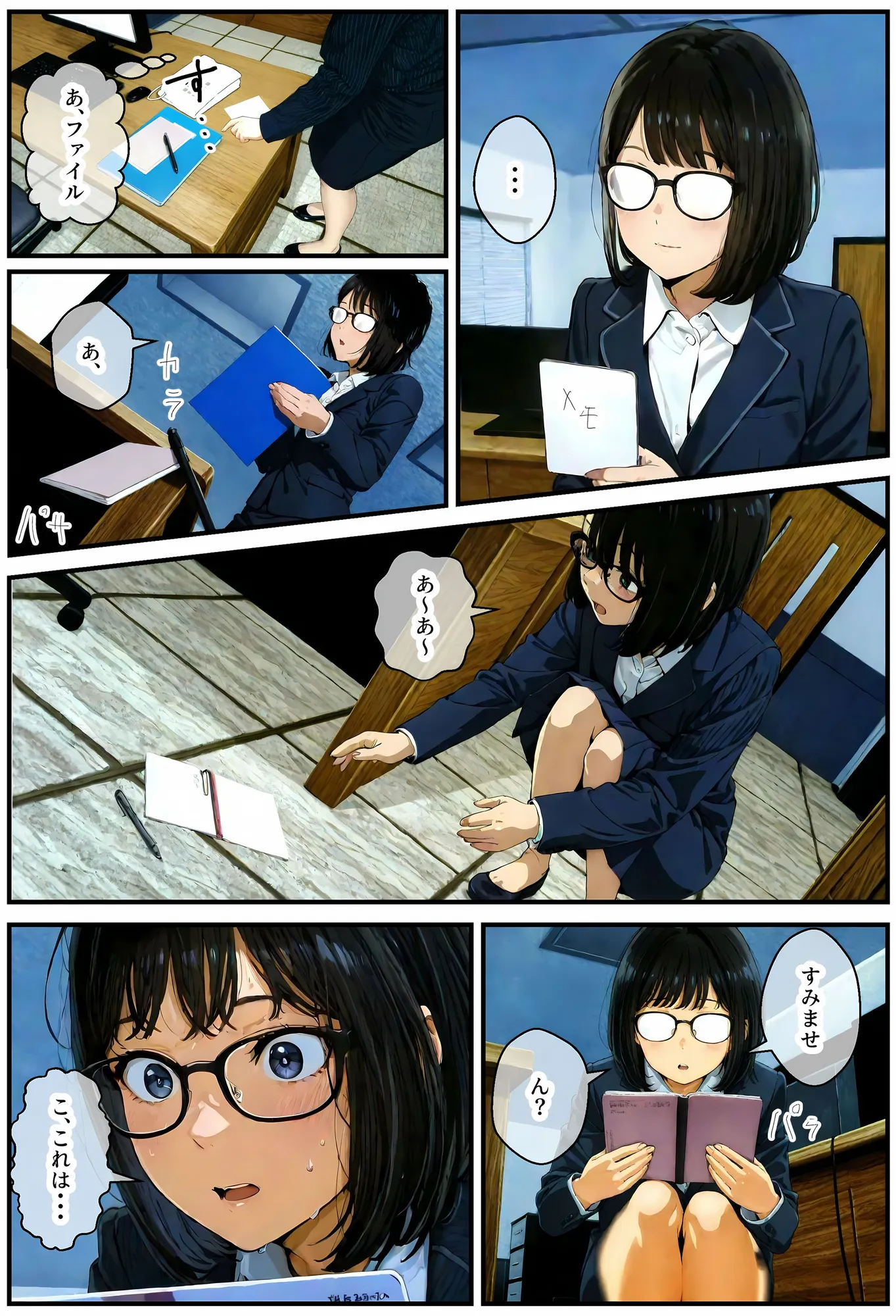 地味でオタクな後輩とエロ漫画を作ることになったんだが - 4ページ