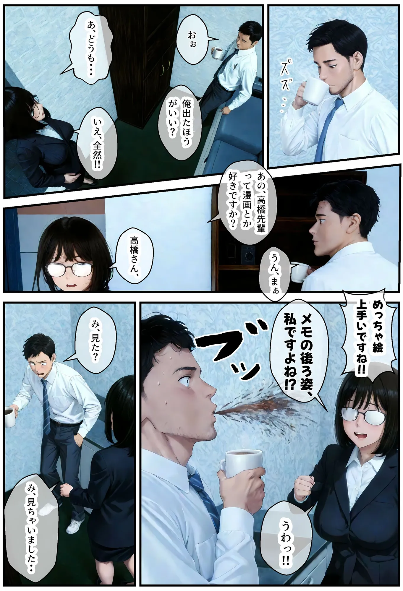 地味でオタクな後輩とエロ漫画を作ることになったんだが - 5ページ