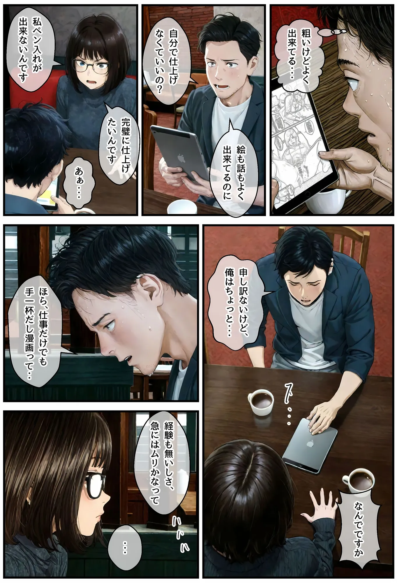 地味でオタクな後輩とエロ漫画を作ることになったんだが - 9ページ