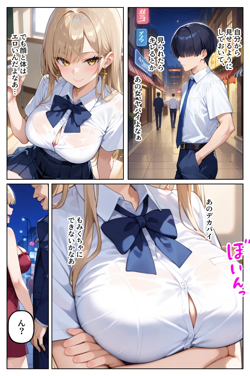 見下していた陰キャち●ぽにドハマリするJKキャバ嬢 - 4ページ