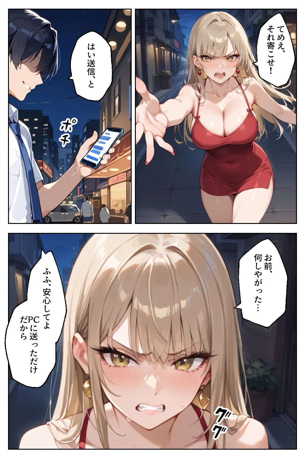 見下していた陰キャち●ぽにドハマリするJKキャバ嬢 - 7ページ